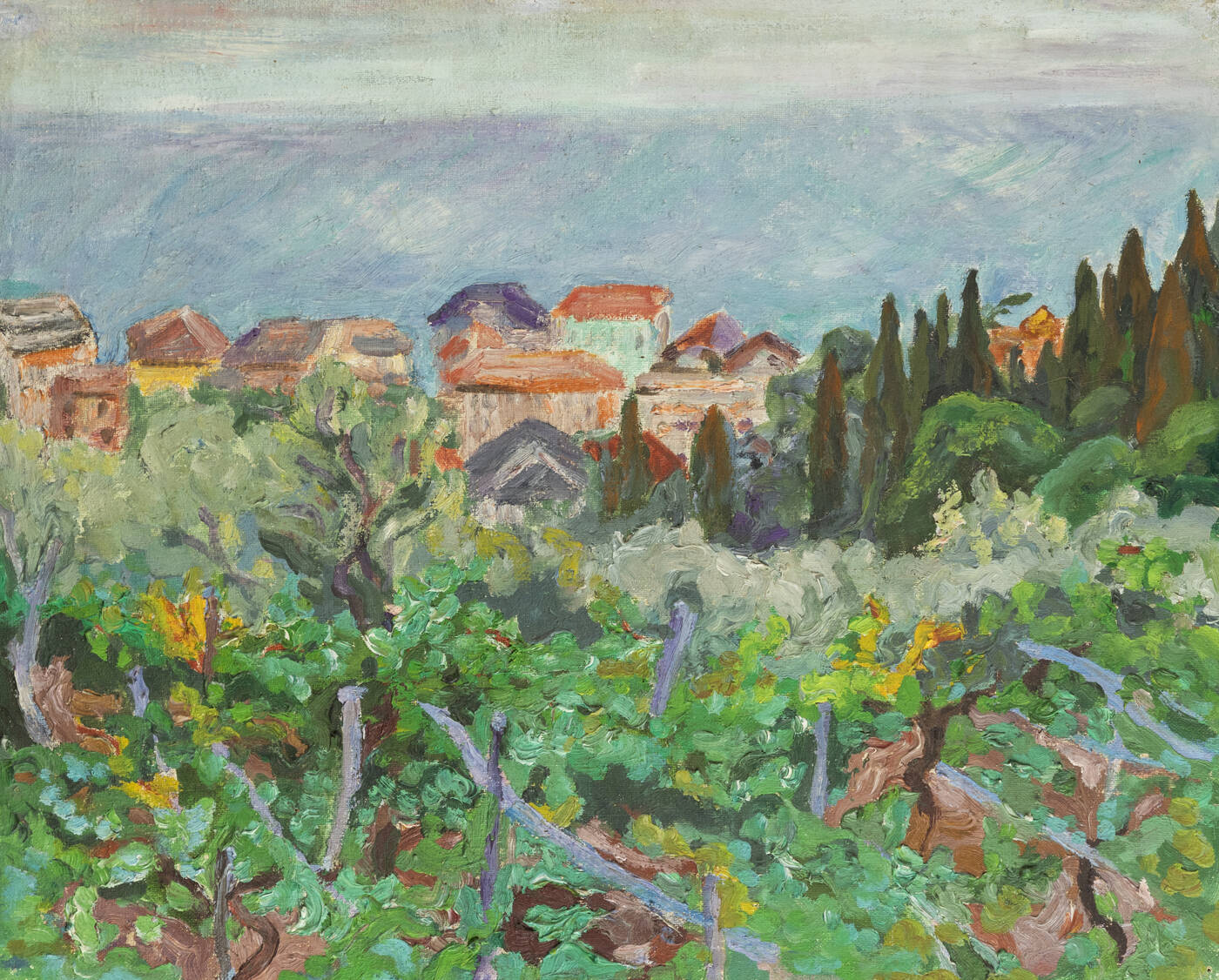 LEVI SACERDOTI ADELE - 'Panorama al mare' 8-69