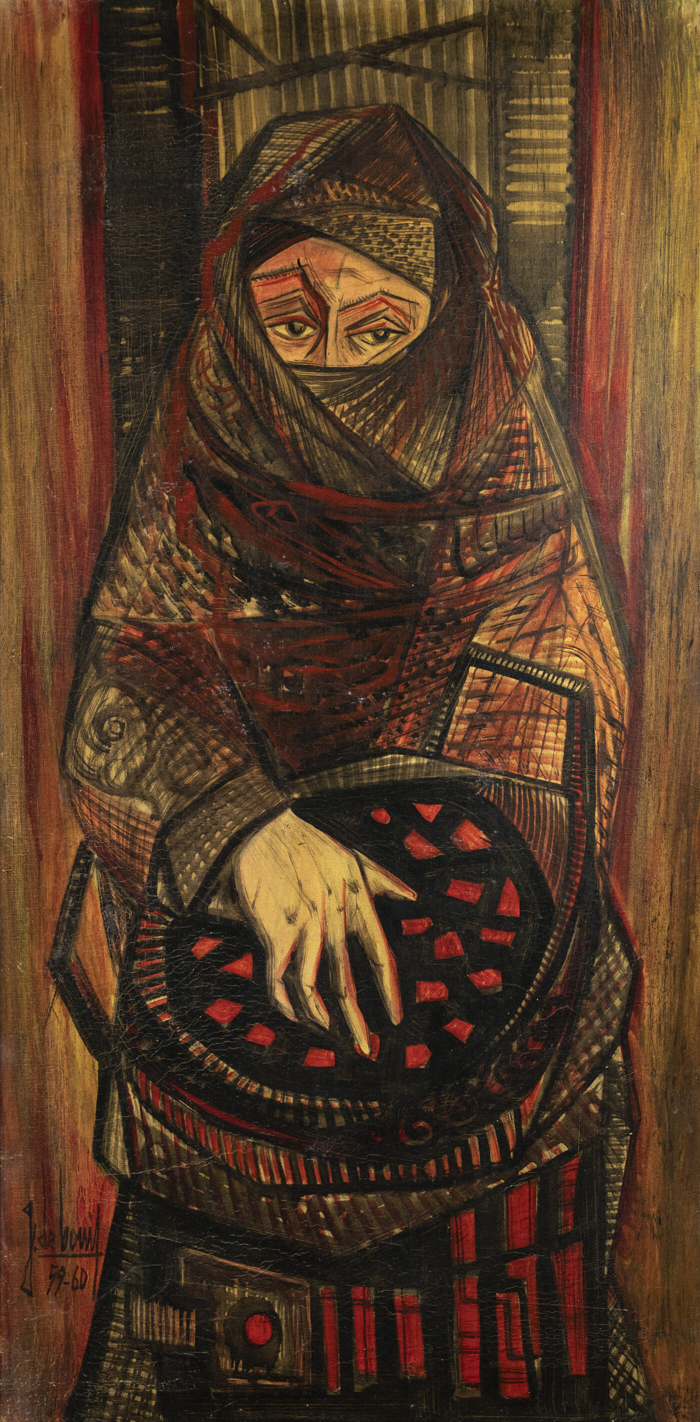 GUIDO DE BONIS - 'Il fuoco in gabbia' 1959-60