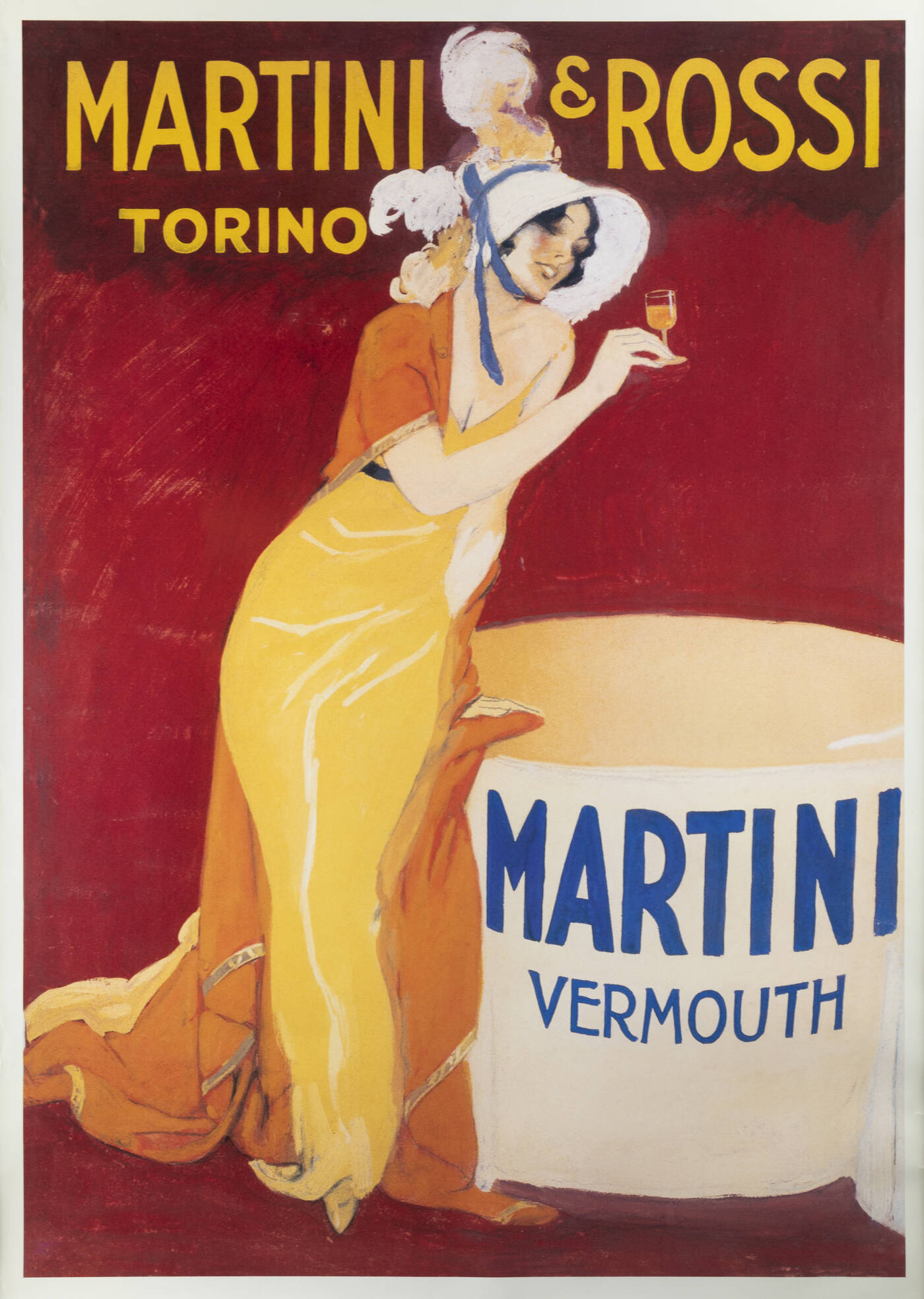MANIFESTO  - 'Martini & Rossi Torino-Martini Vermouth'