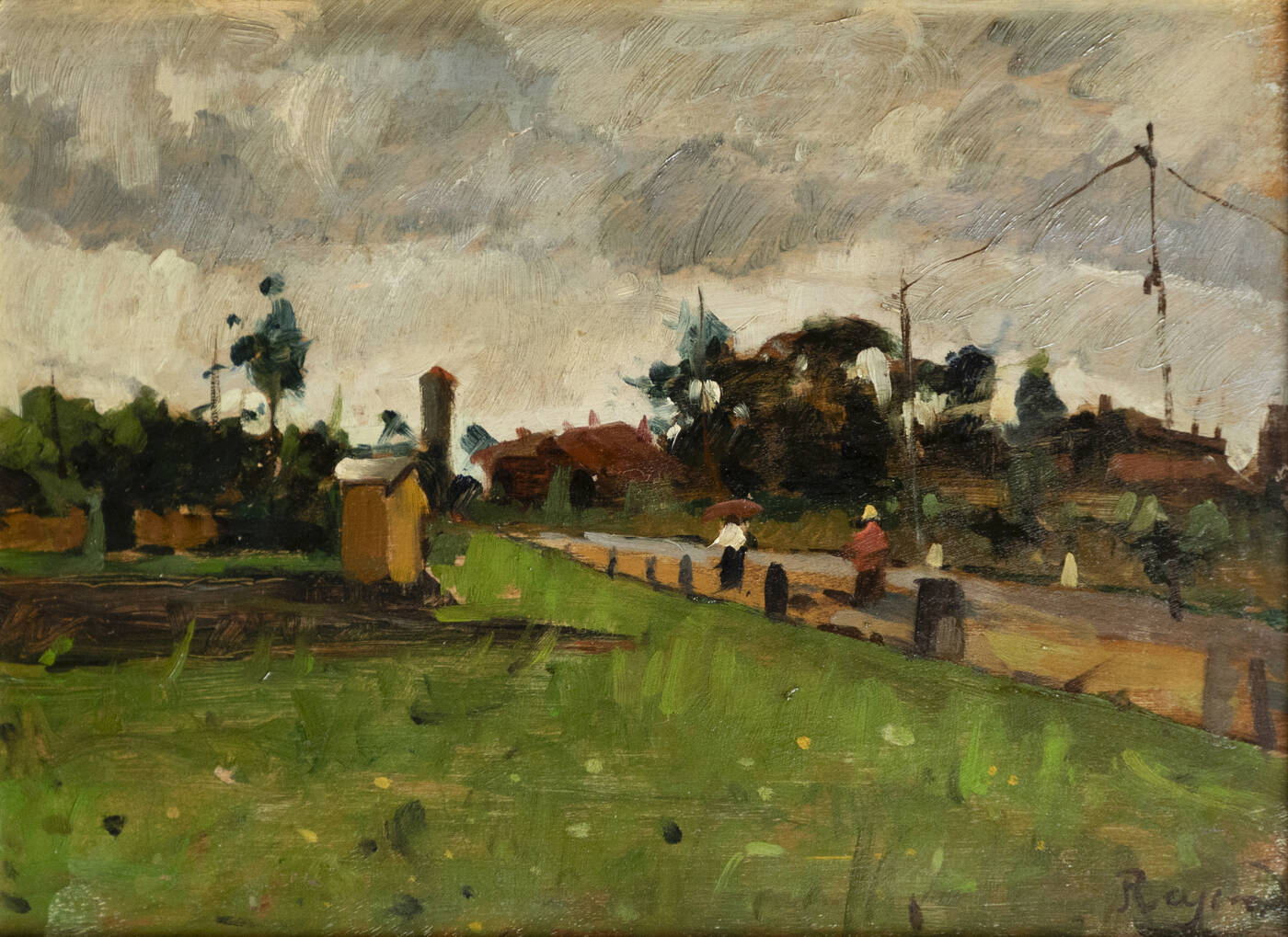 ENRICO REYCEND - 'Giornata grigia d'estate'