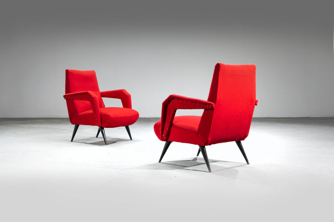 PRODUZIONE ITALIANA - Coppia di poltrone 