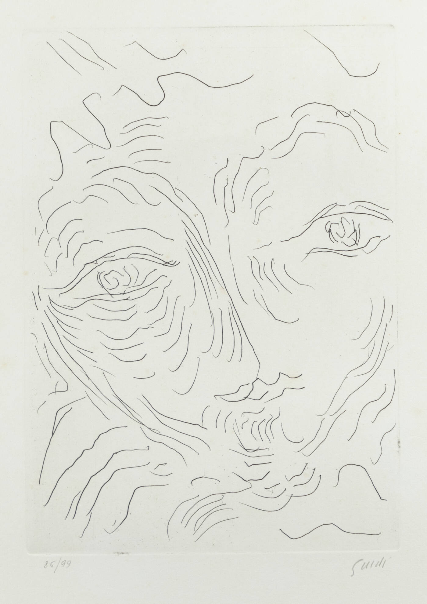 VIRGILIO GUIDI - 'Testa'