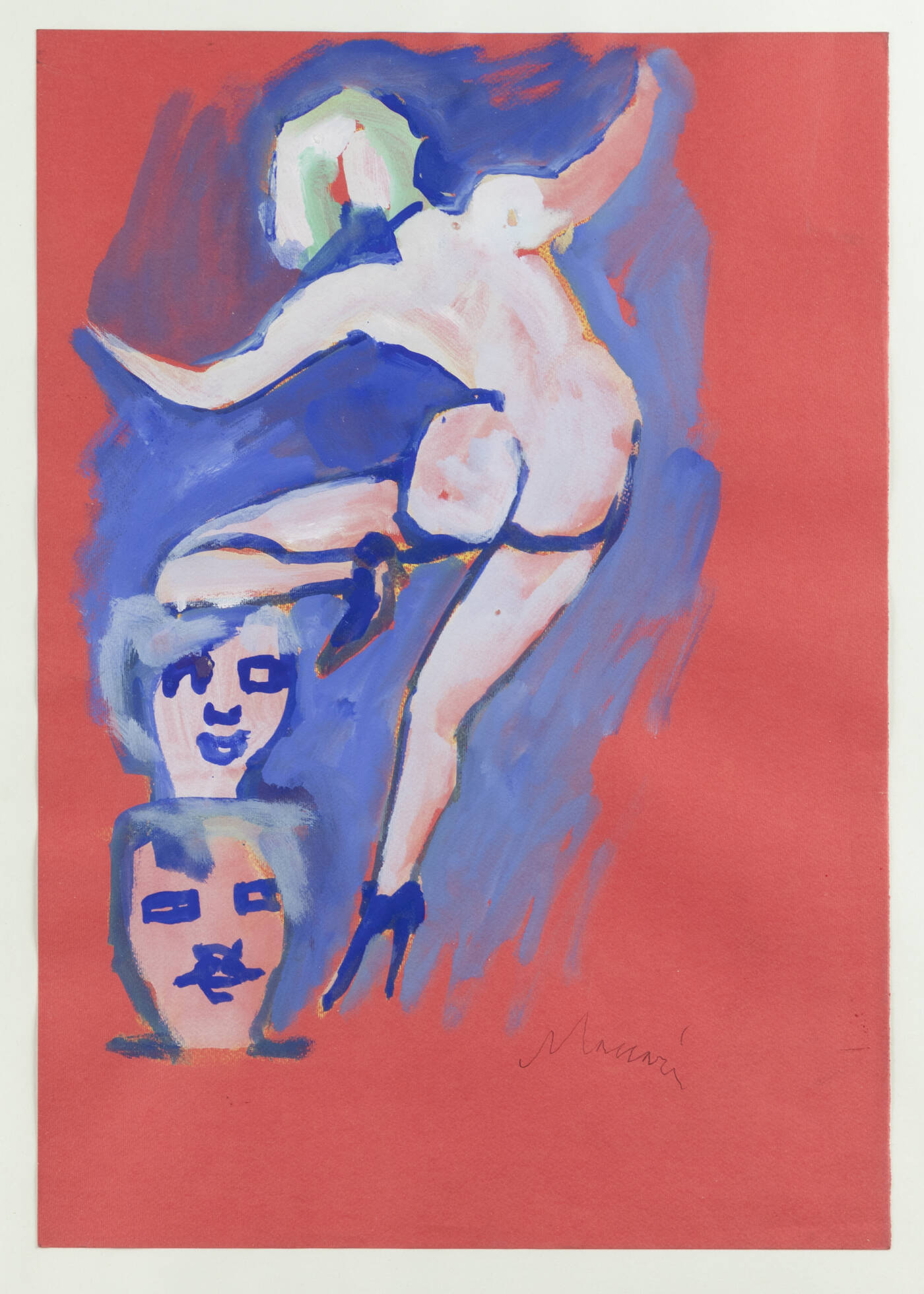 MINO MACCARI - 'Spogliarello'