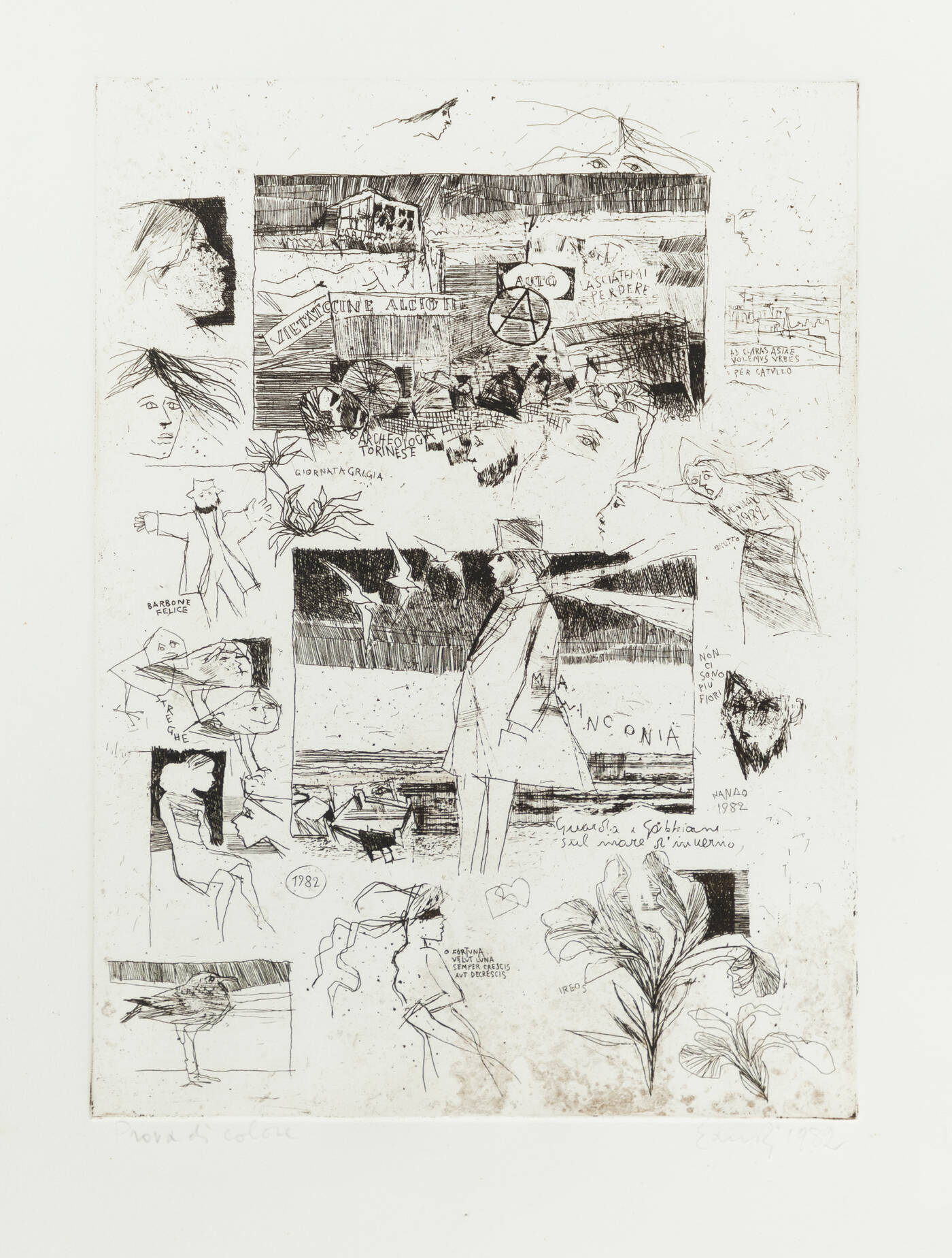 FERNANDO EANDI - 'Giornata grigia' 1982