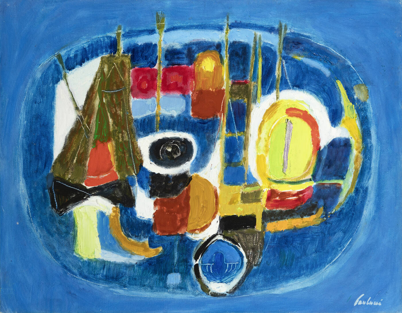 ENRICO PAULUCCI - 'Composizione', 1960