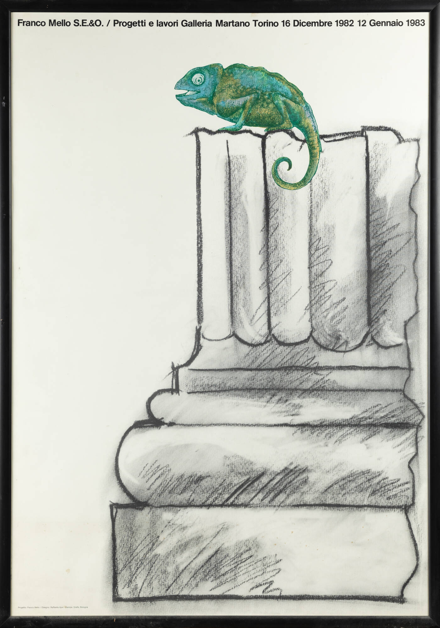 FRANCO MELLO - 'Franco Mello S.E.&O. Progetti e lavori' 1983