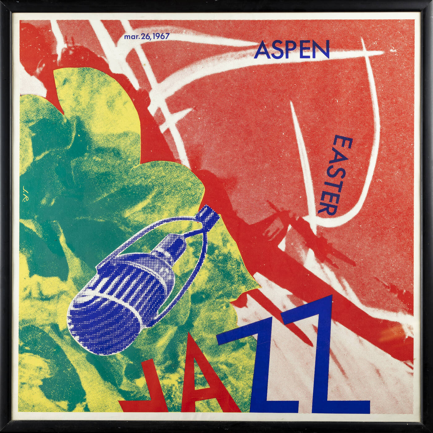 JAMES ROSENQUIST - 'Jazz, Aspen, Easter' 1967