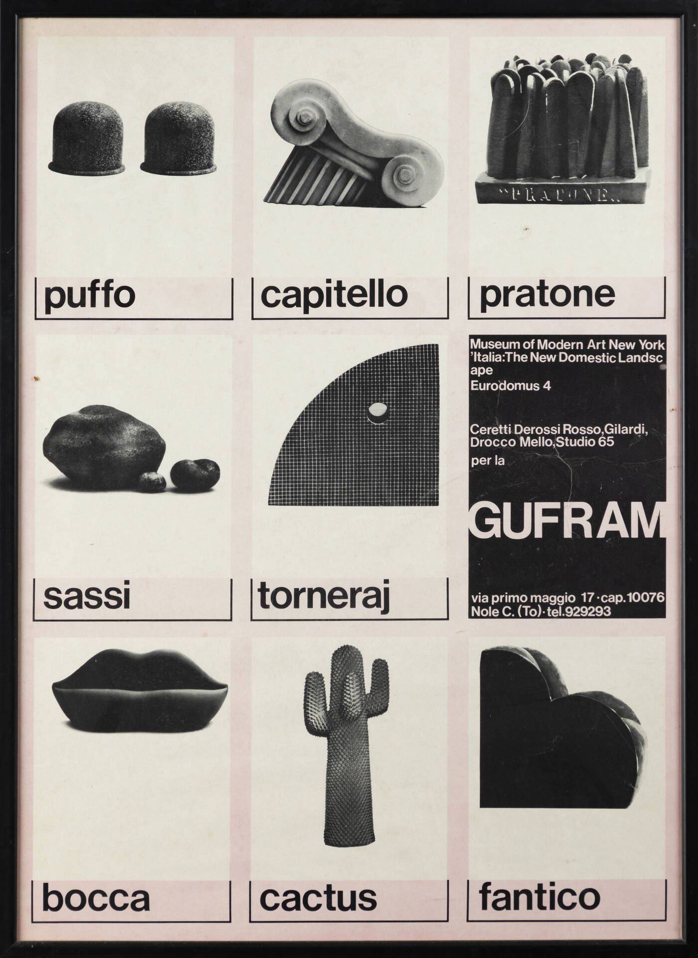 FRANCO MELLO - 'Italia: The New Domestic Landscape' 1972