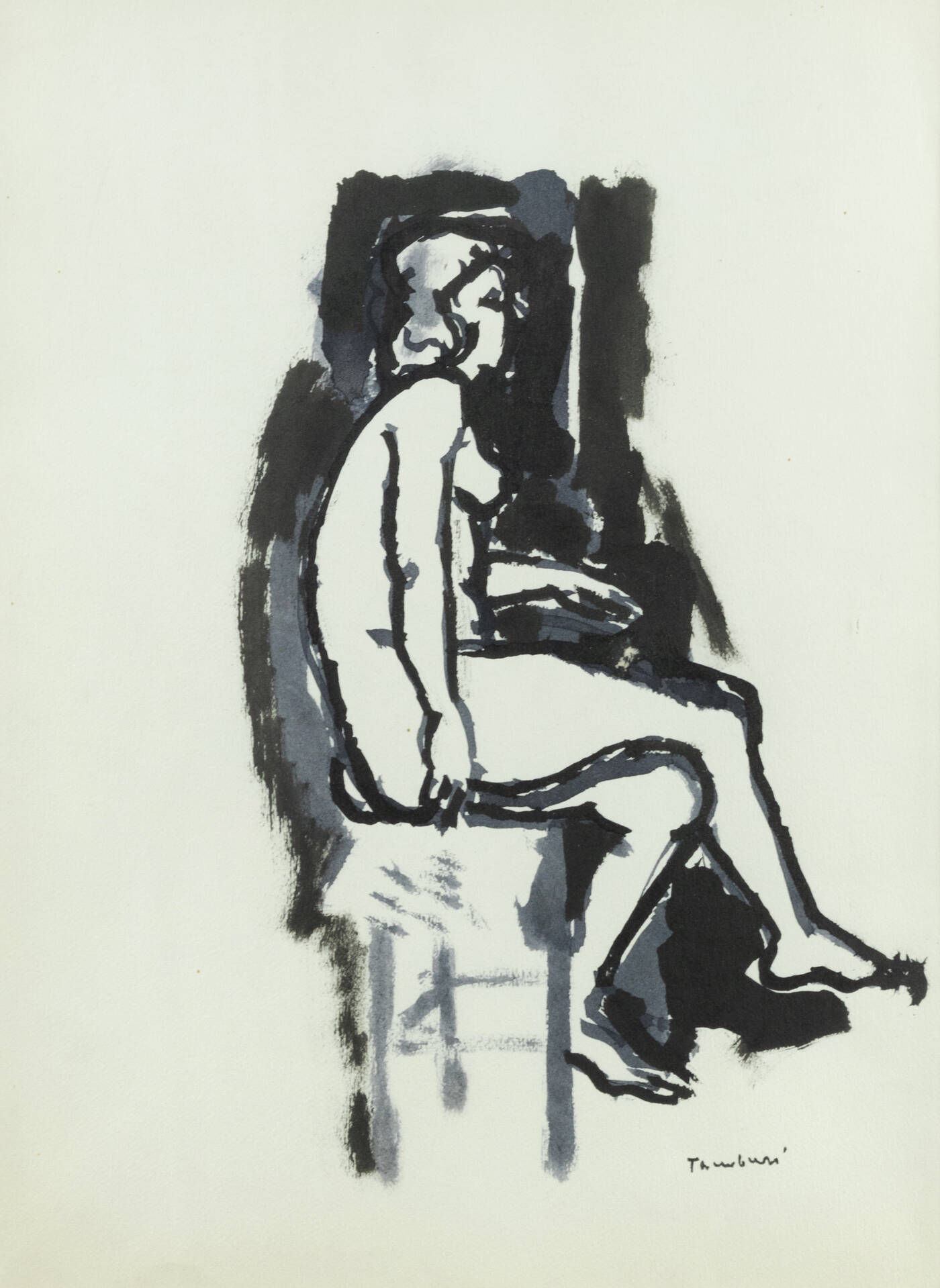 ORFEO TAMBURI - 'Nuda seduta'