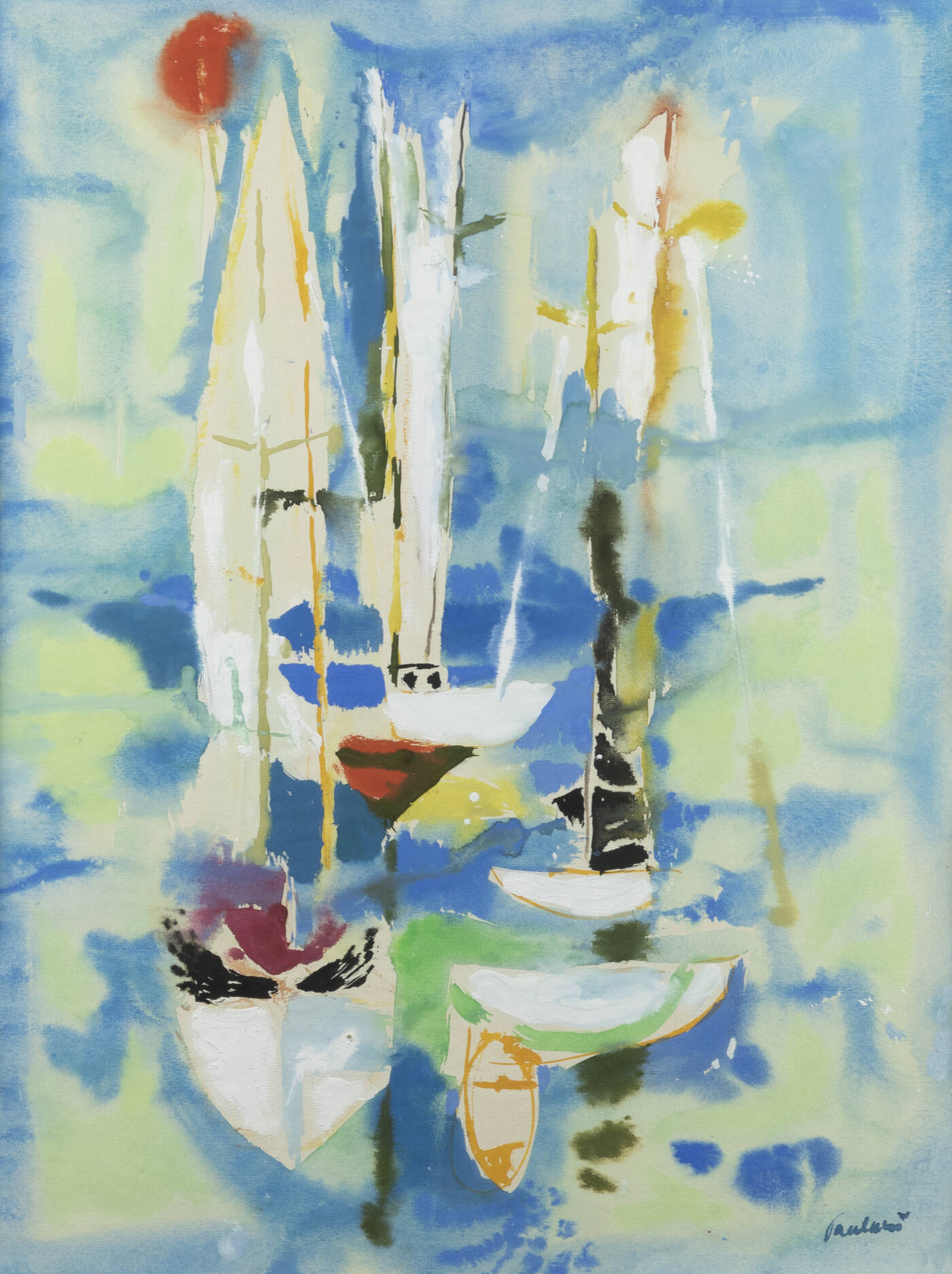 ENRICO PAULUCCI - 'Vele', 1970