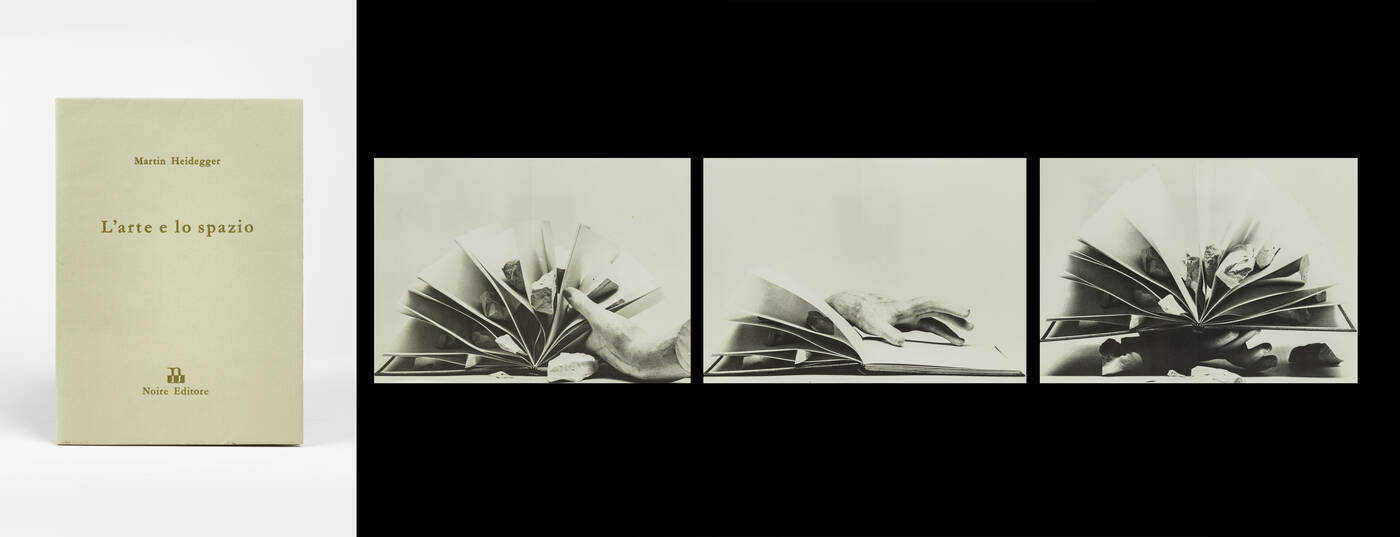 GIULIO PAOLINI - 'L'arte e lo spazio',Torino, dicembre 1983