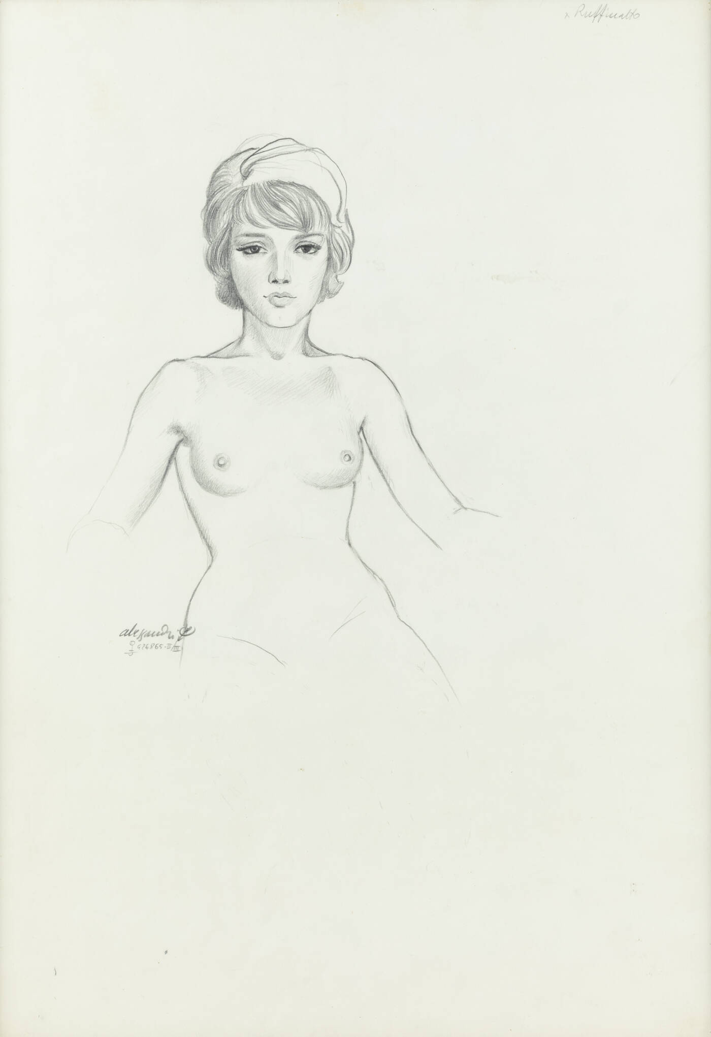 LORENZO ALESSANDRI - 'Nudo femminile'