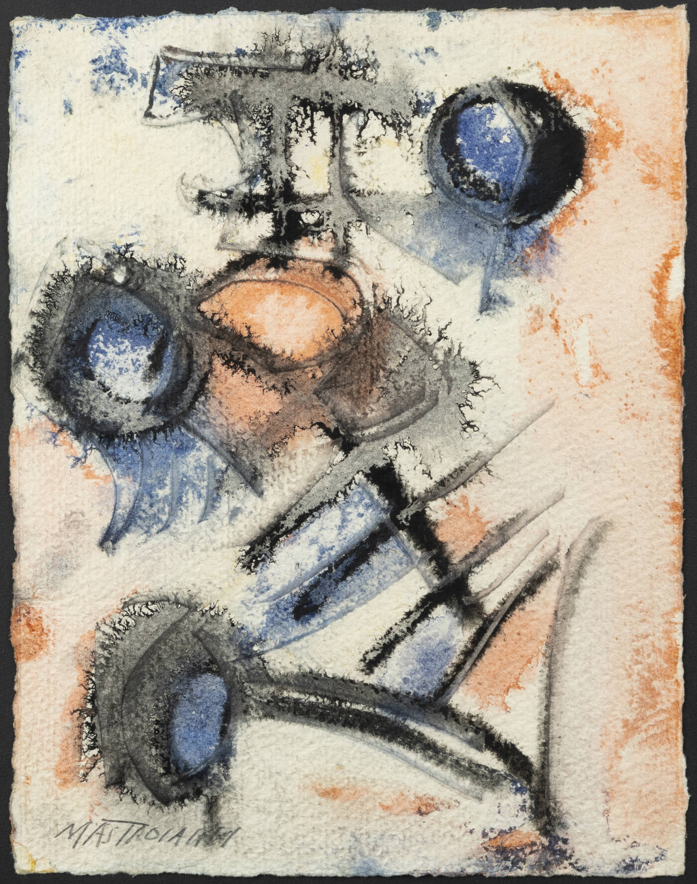 UMBERTO MASTROIANNI - 'Composizione' 