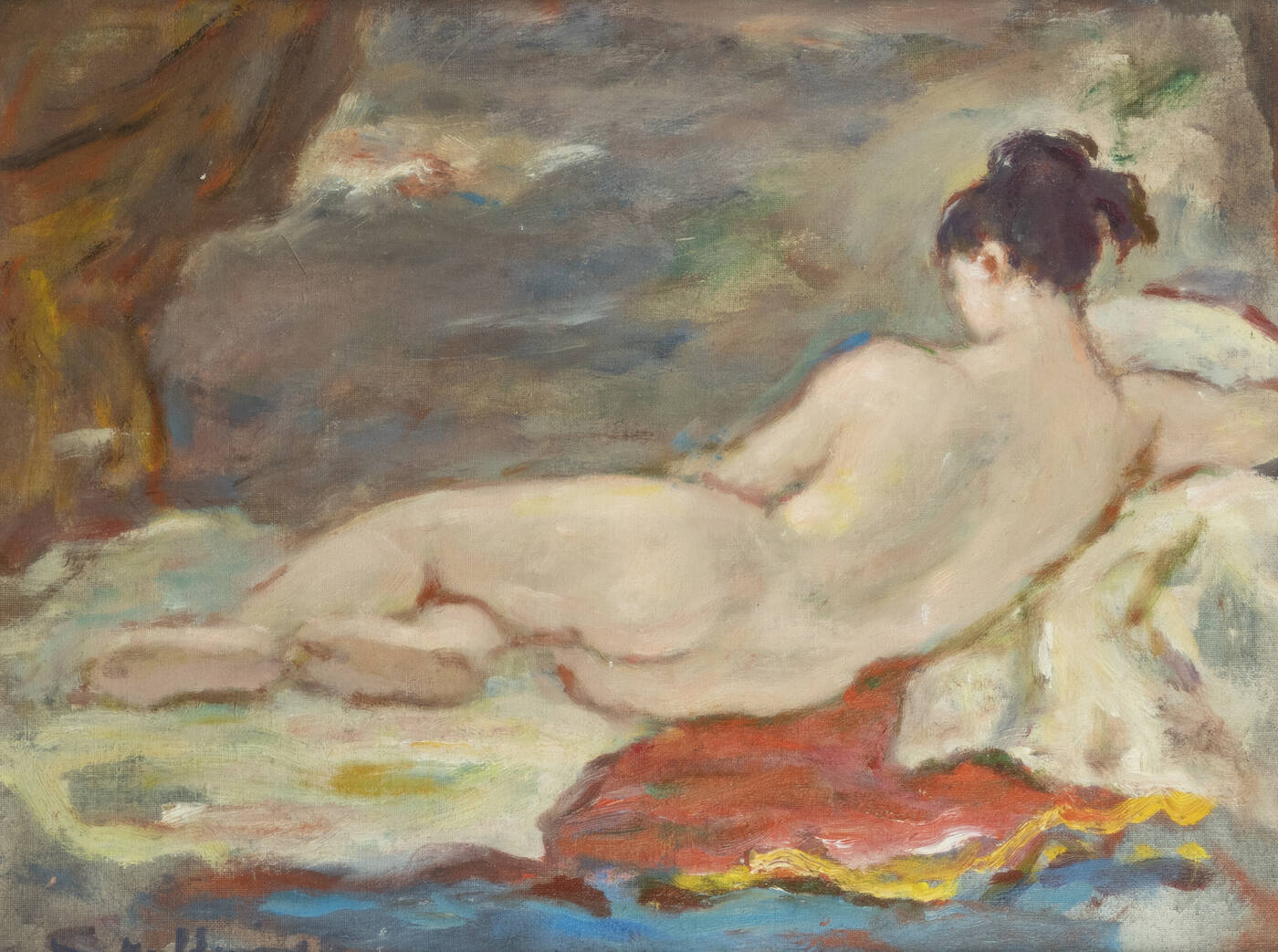 OTTAVIO STEFFENINI - 'Nudo disteso'
