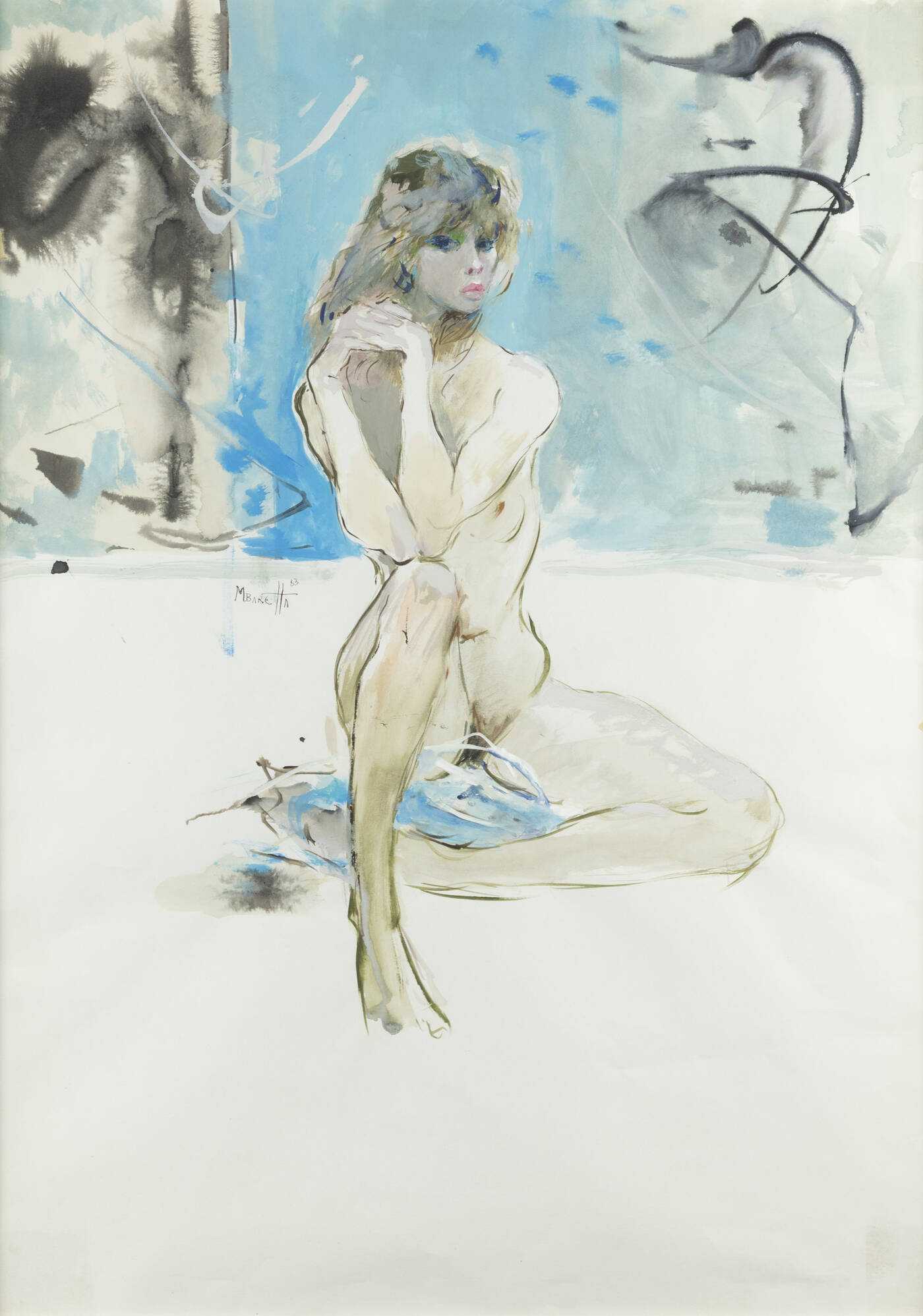 MICHELE BARETTA - 'Nudo' 1983