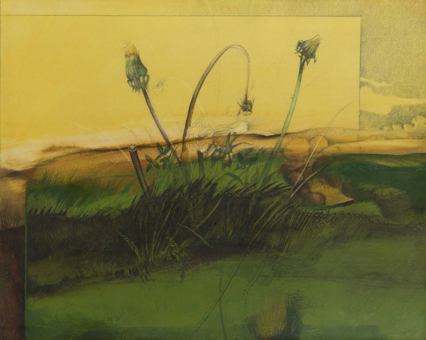 SERGIO SACCOMANDI - 'Paesaggio'