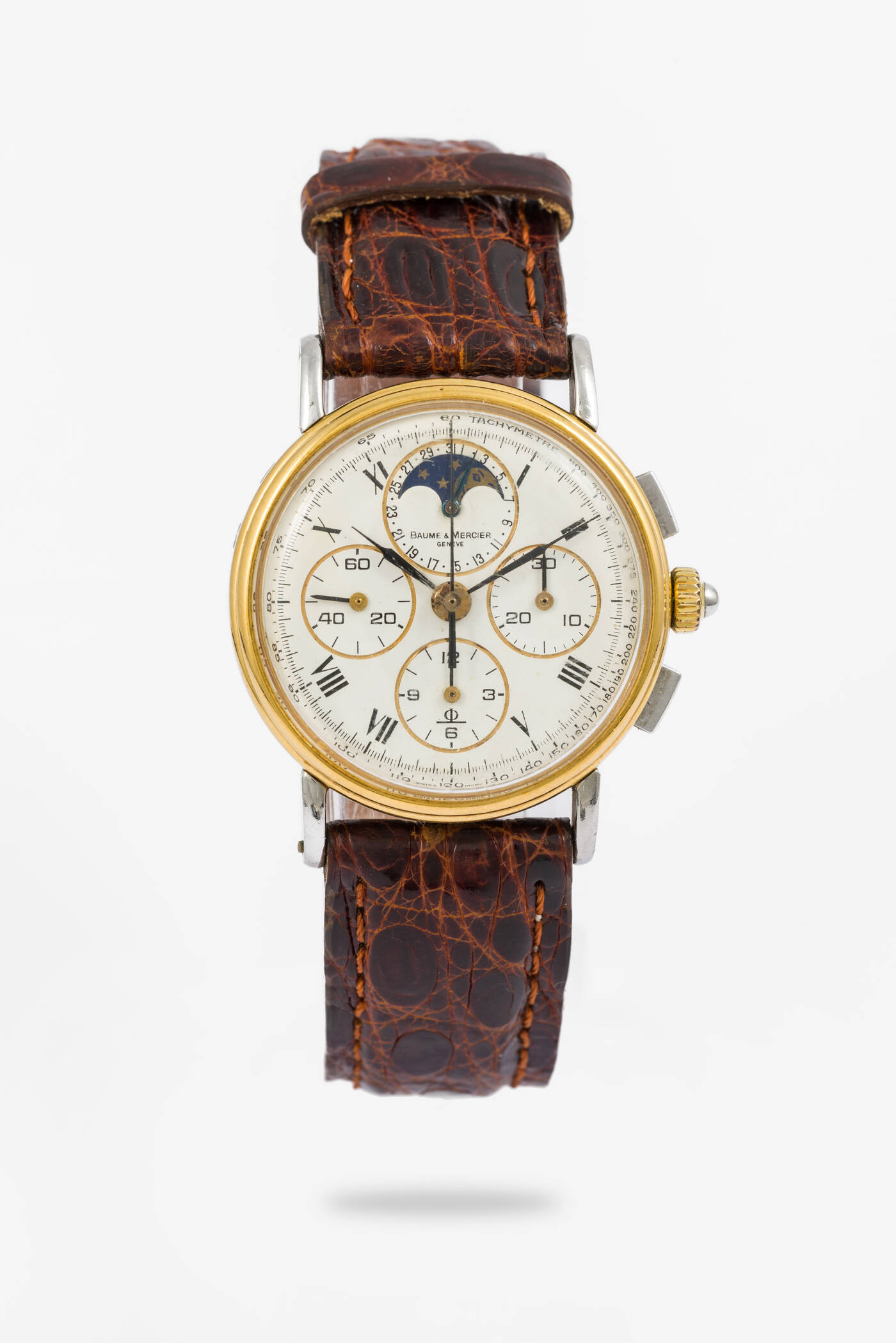 BAUME & MERCIER - Mod. 'Chronodate' ref. 6102, anni '90