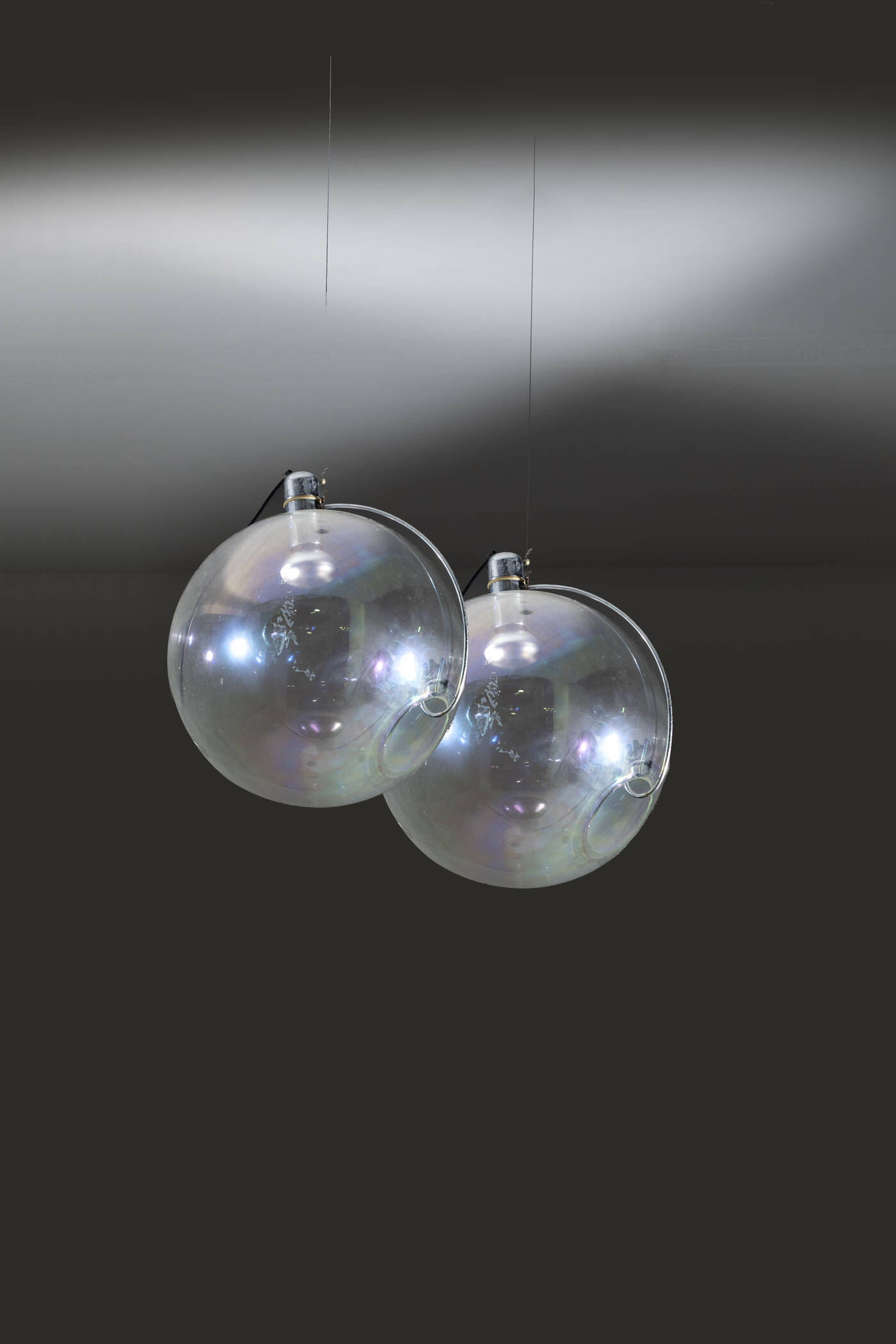 CARLO NASON - Coppia di lampade a soffitto mod. Sona