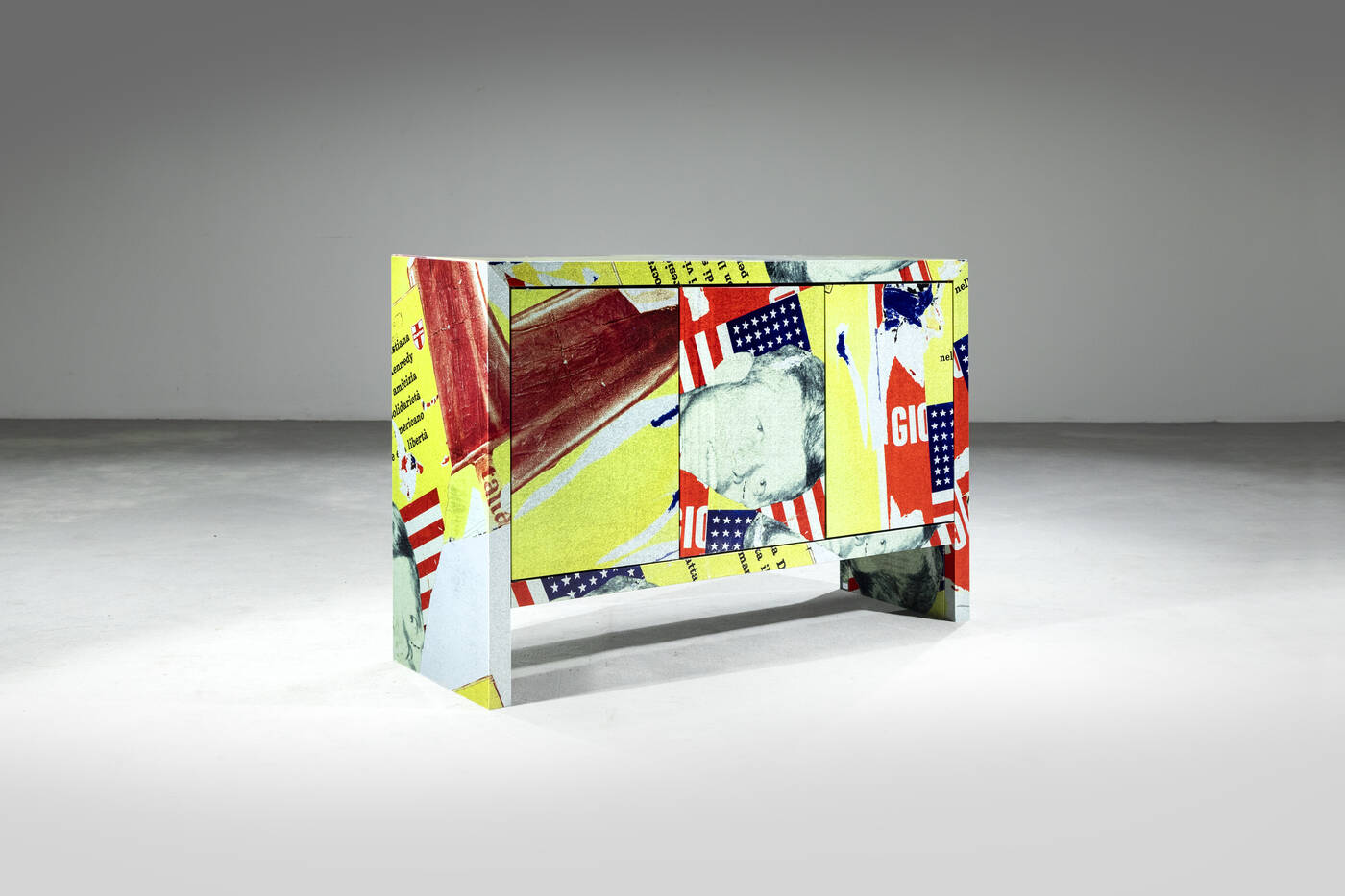 ROTELLA MIMMO E FERRERI MARCO - Credenza decolage