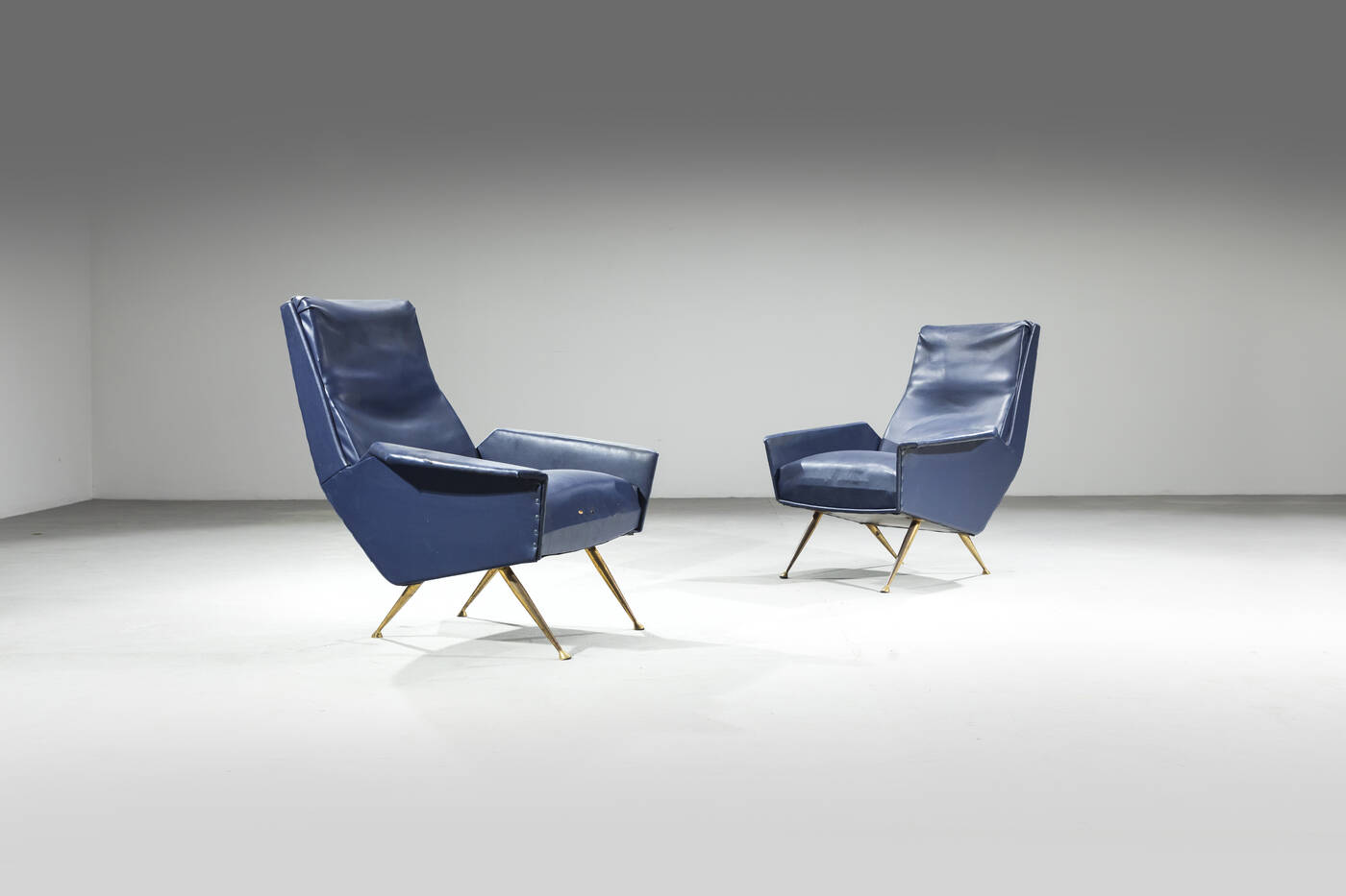 PRODUZIONE ITALIANA - Coppia di poltrone 