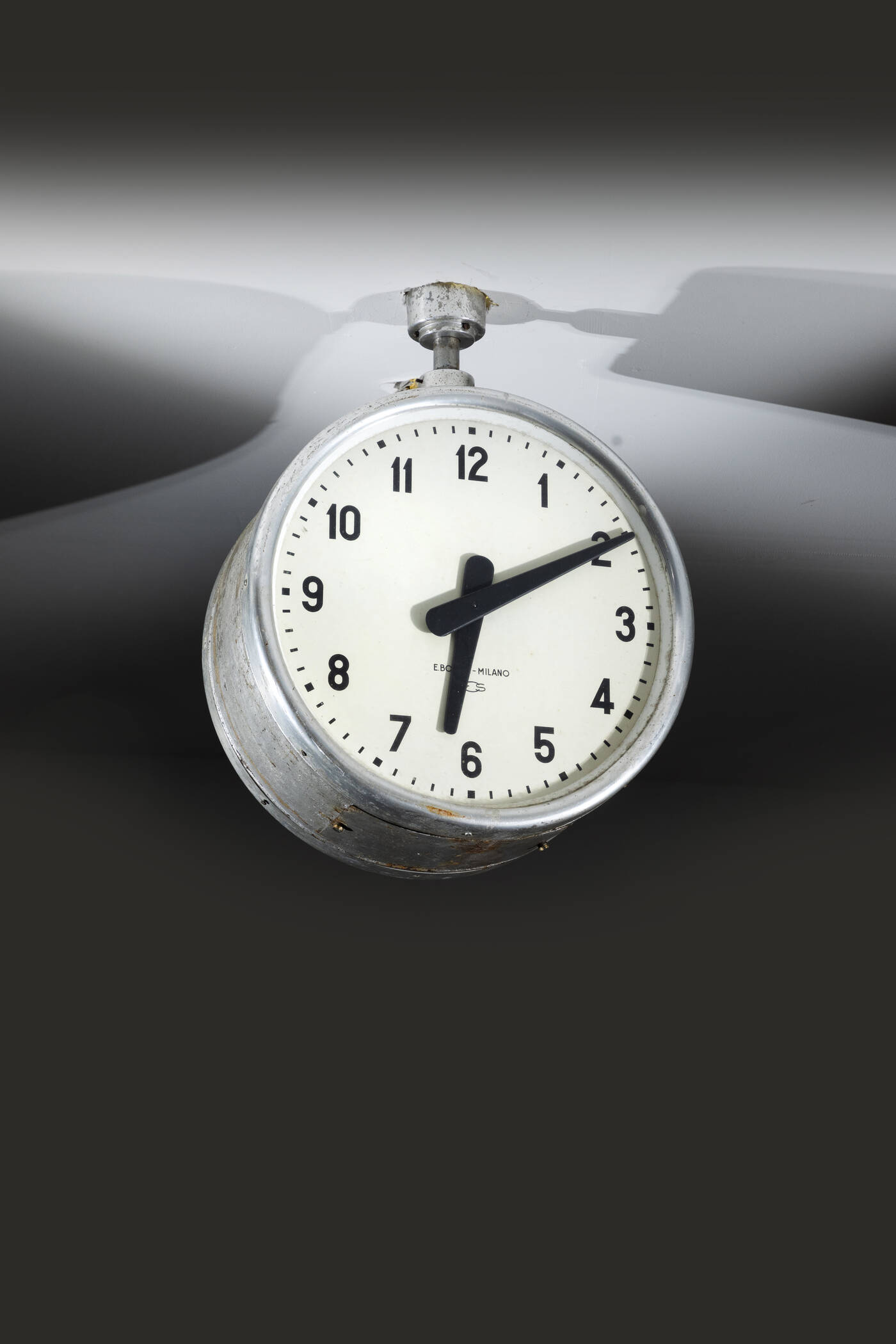 GIO PONTI - Orologio bifacciale da soffitto 