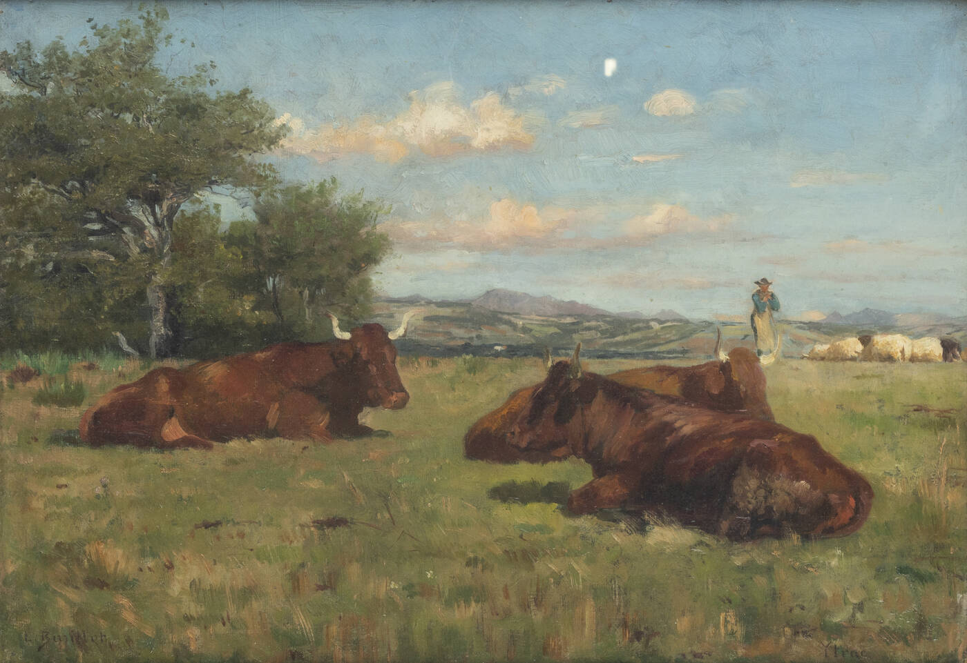 LEON BARILLOT - 'Pascolo a Ytrac'