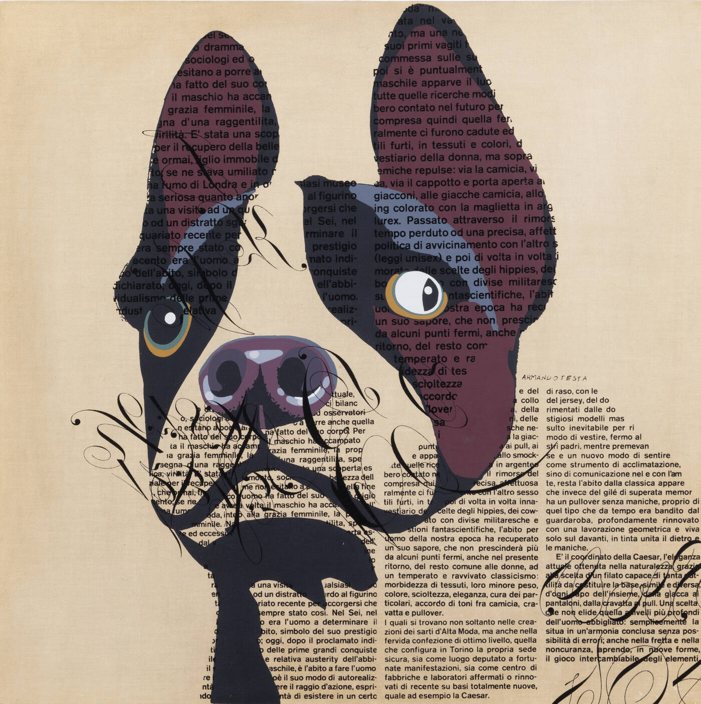 ARMANDO TESTA - 'Cane strabico'