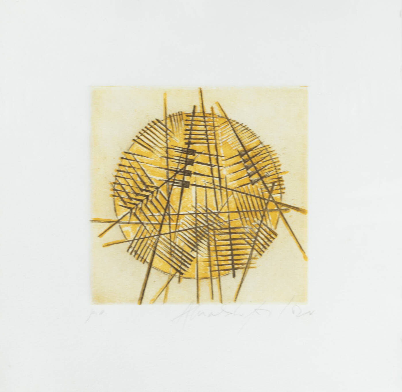 ARNALDO POMODORO - 'Senza titolo' 2003