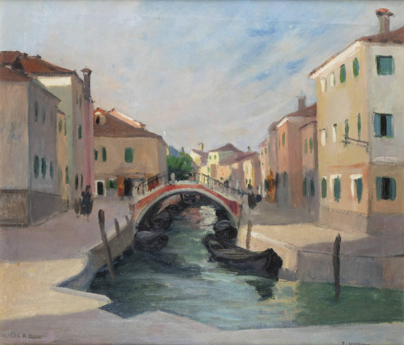 FELICE VELLAN - 'A Burano' 1936
