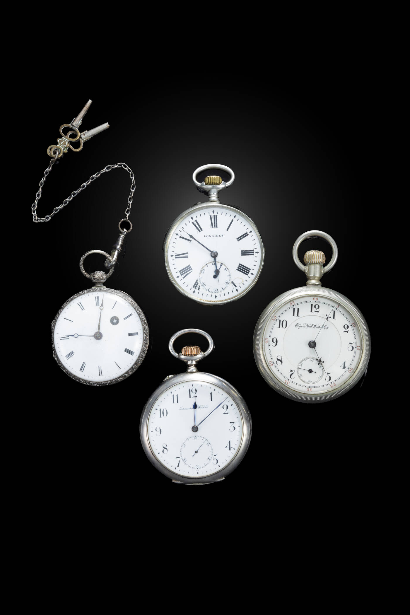 LOTTO DI QUATTRO OROLOGI DA TASCA