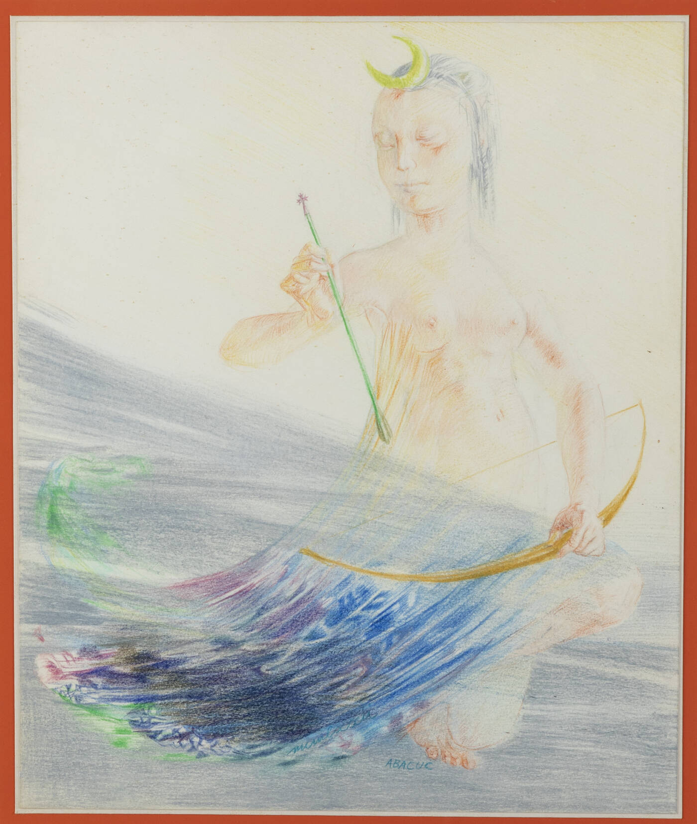 ABACUC (Silvano Gilardi) - 'I dardi verdi lascianti scie di rosa caldo nelle albe della Diana lunedì' 1/1972