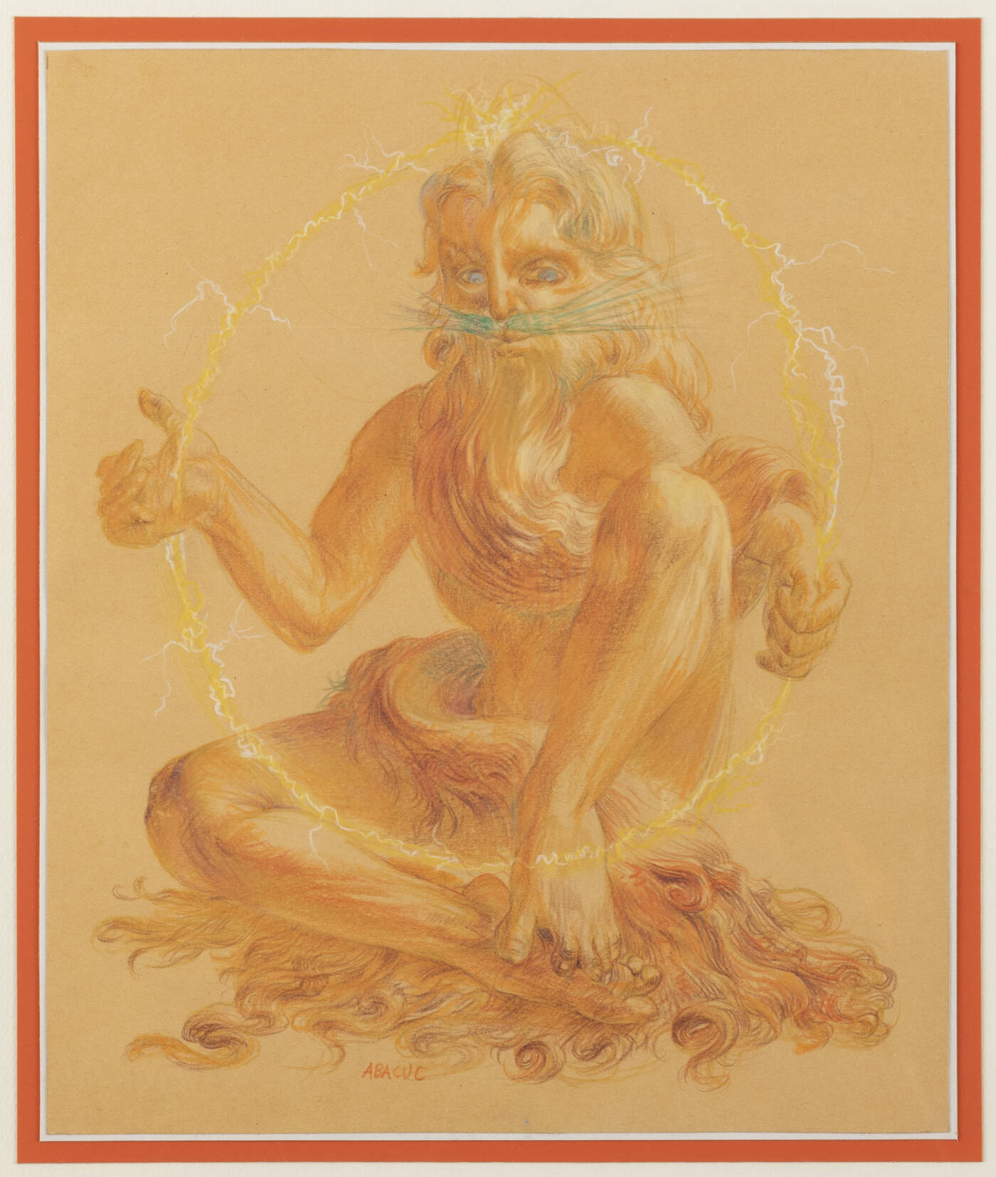 ABACUC (Silvano Gilardi) - 'Il fulmine continuo di Giove; nel mezzo della settimana' 2/1972