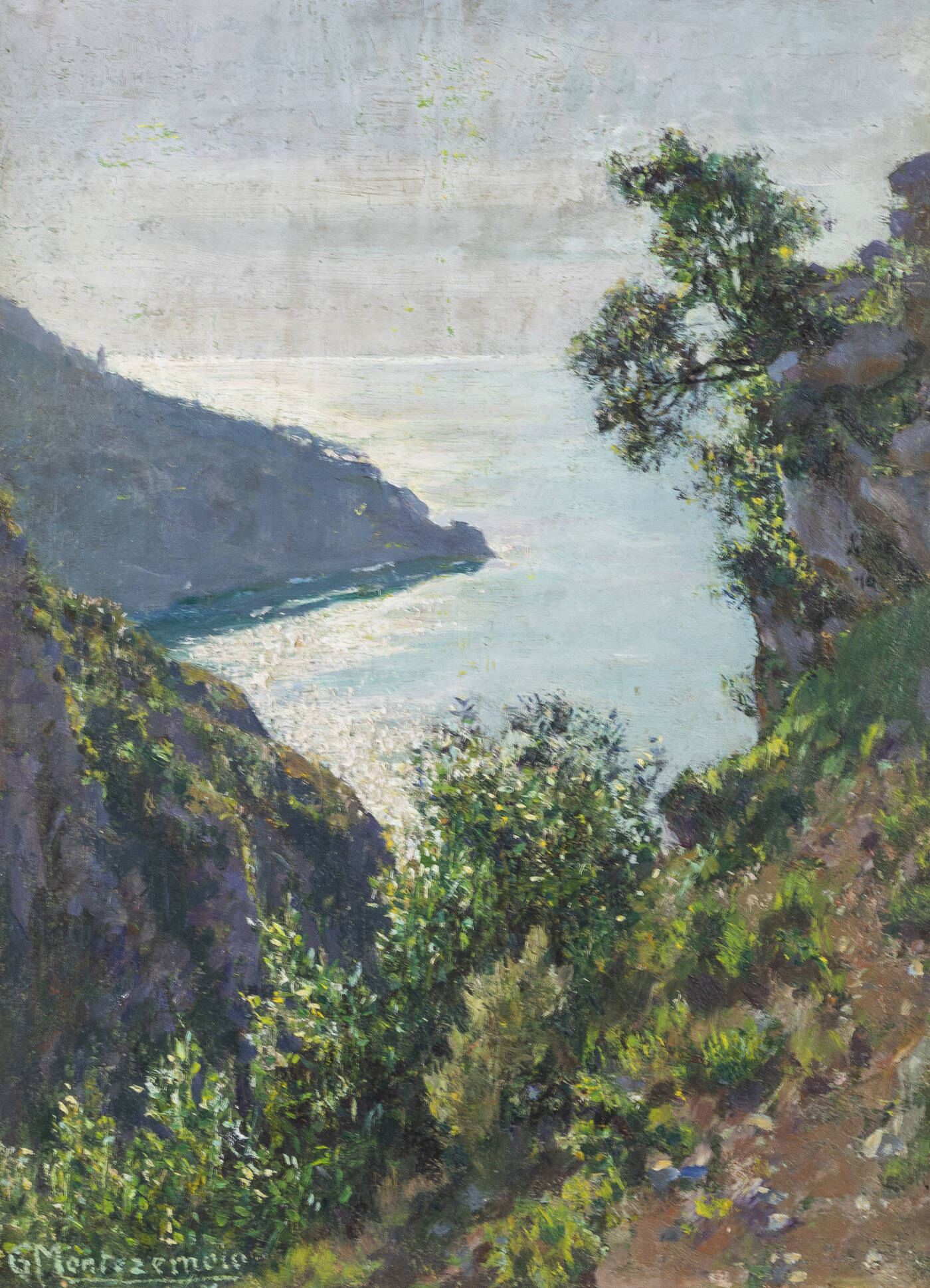 GUIDO MONTEZEMOLO - 'Marina ligure'