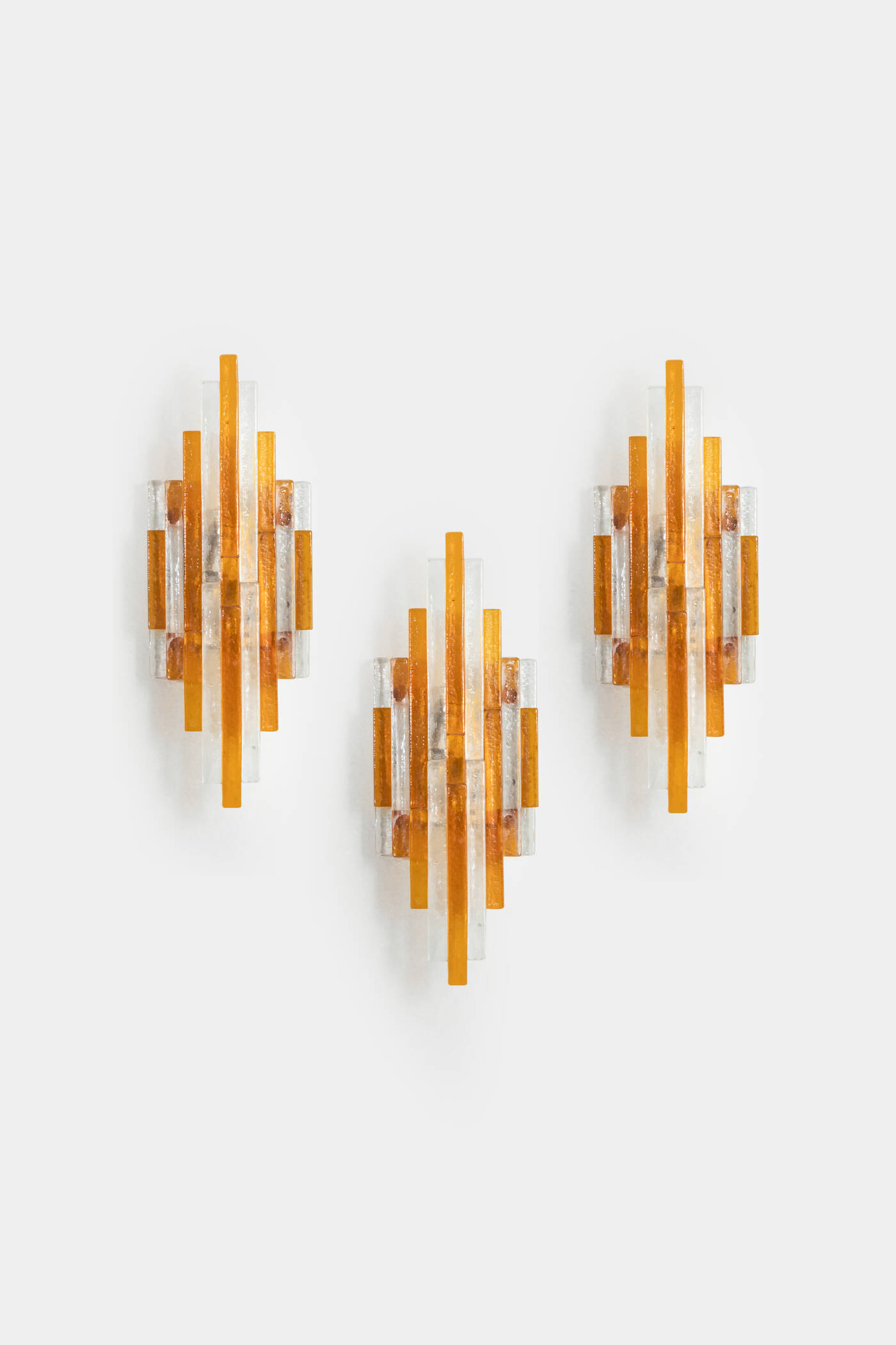 POLIARTE - Set di tre lampade da parete