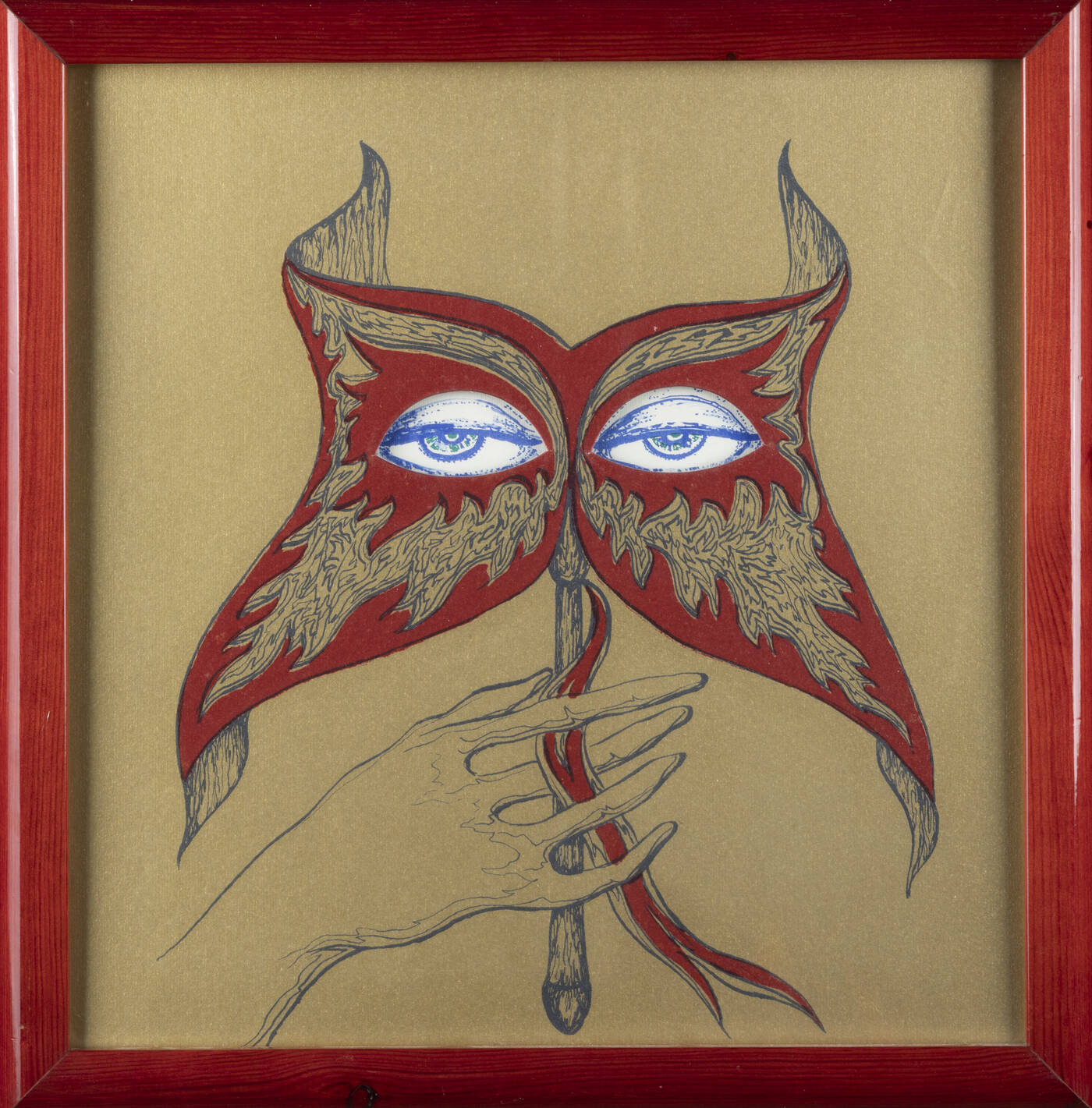 GUIDO DE BONIS - 'Donna mascherata' 1981