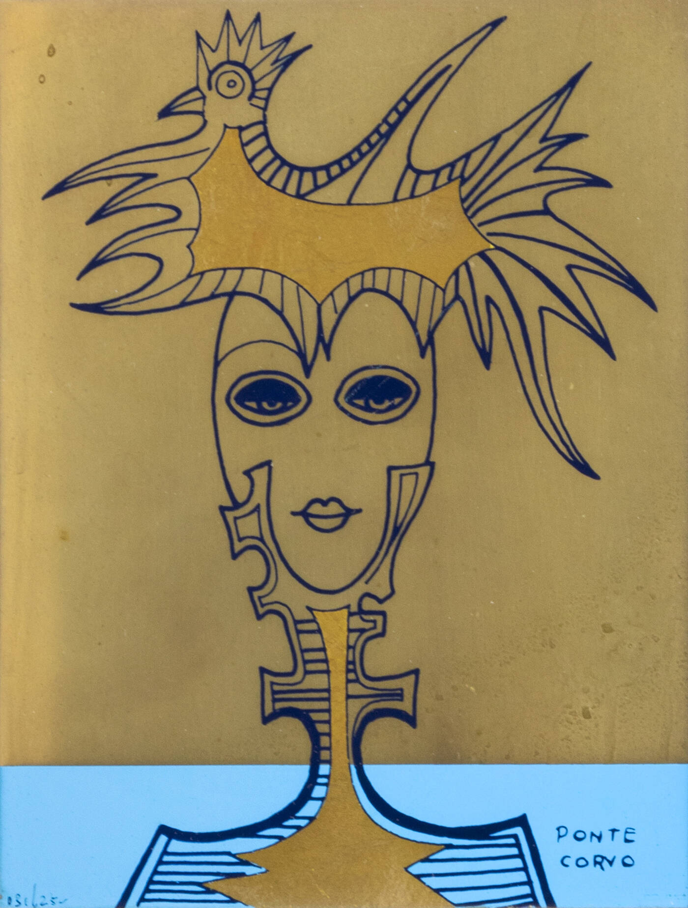 PONTE CORVO (Raffaele Pontecorvo) - 'Senza titolo'