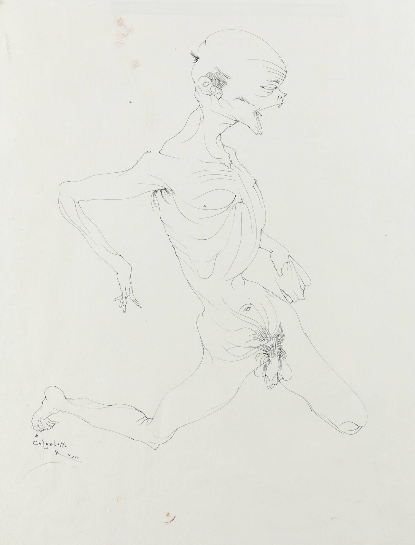 ENRICO COLOMBOTTO ROSSO - 'Figura' A