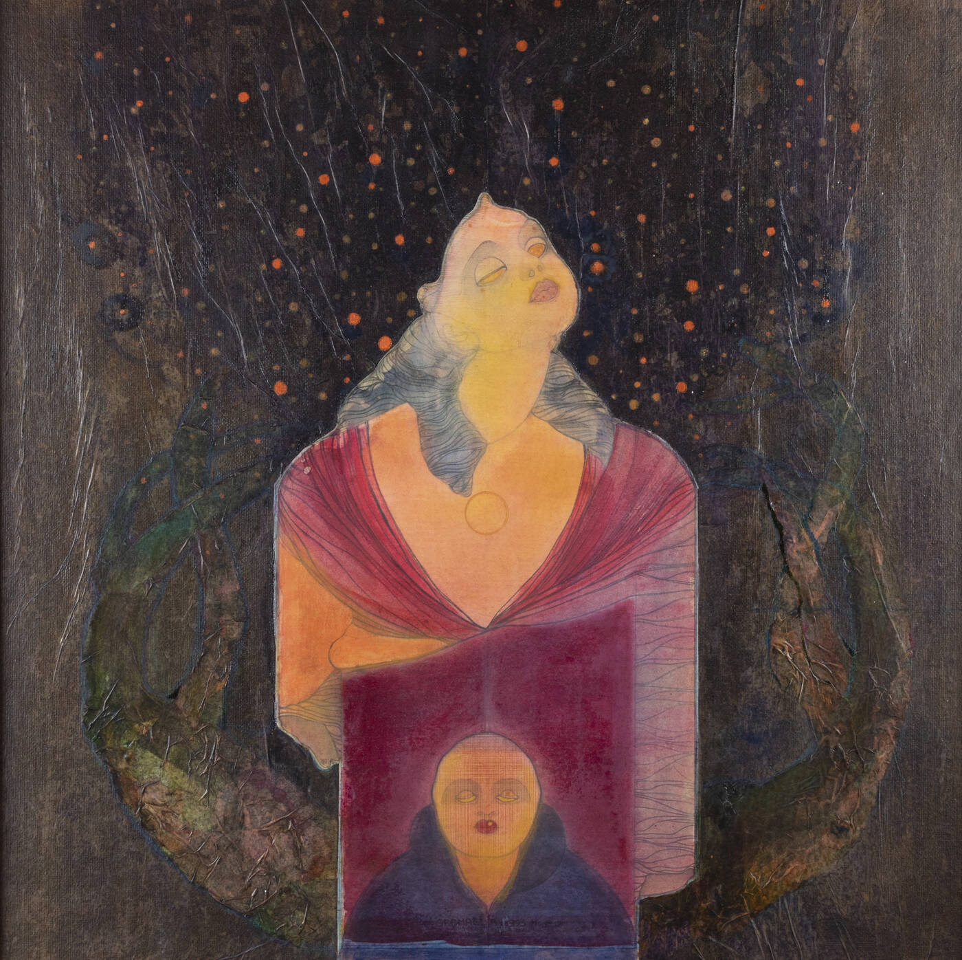 MARIO GRAMAGLIA - 'Madonna con bambola 2' aprile 1993 