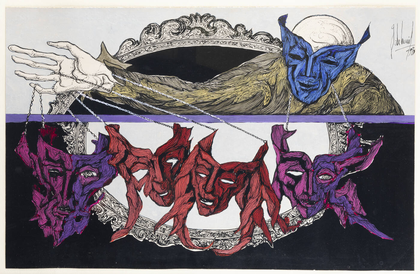 GUIDO DE BONIS - 'La Ballata delle Maschere' 1981 