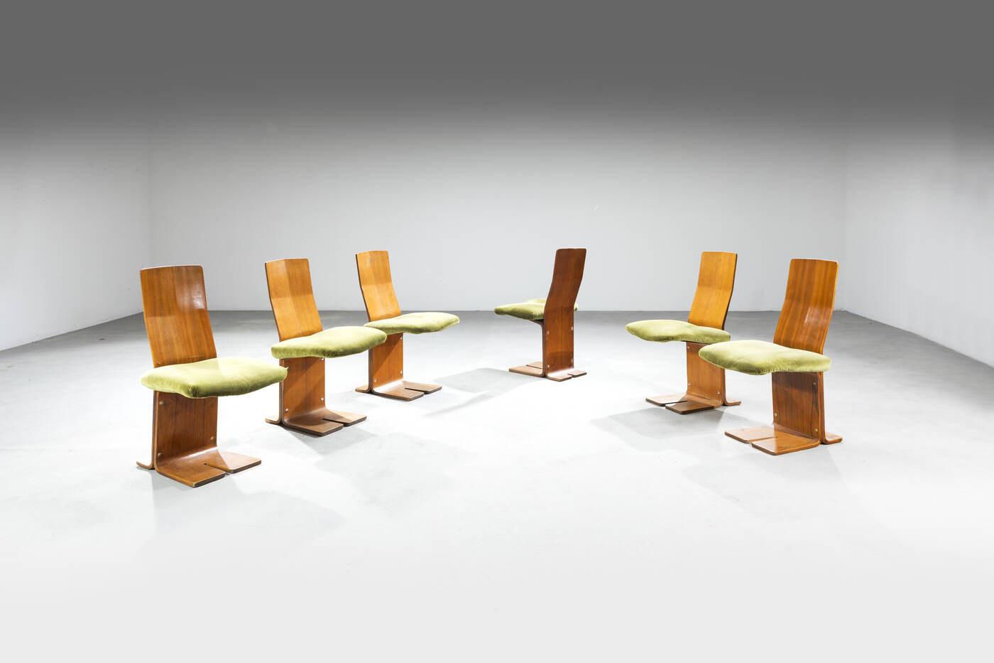 GASTONE RINALDI - Sei sedie