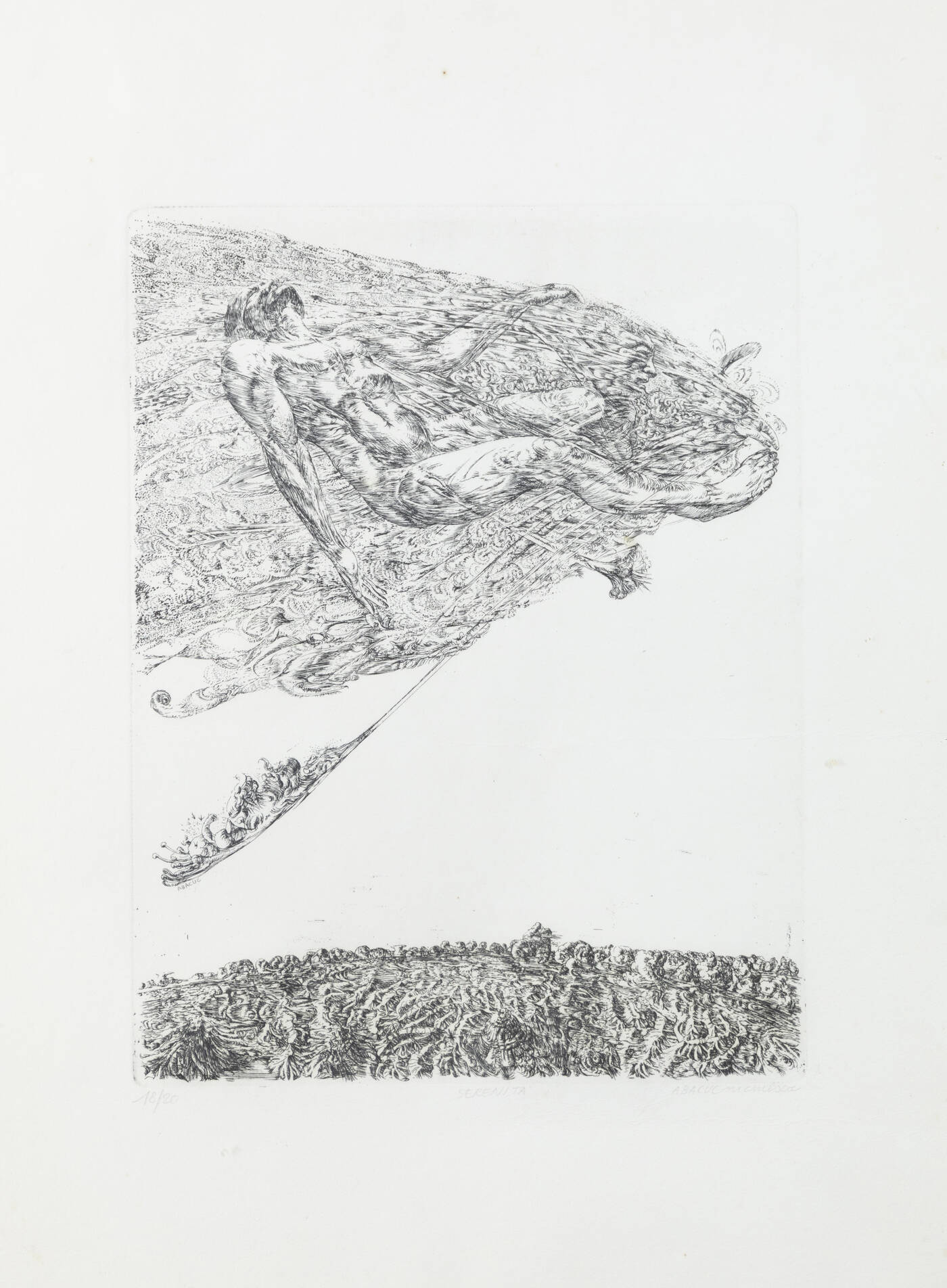 ABACUC (Silvano Gilardi) - 'Serenità' 1970