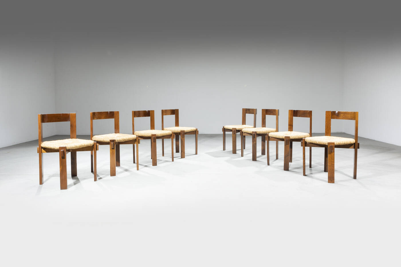 MICHELUCCI GIOVANNI, nello stile di - Otto sedie