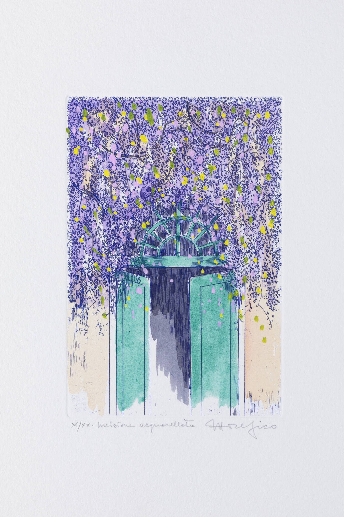 ETTORE FICO - 'Glicine'