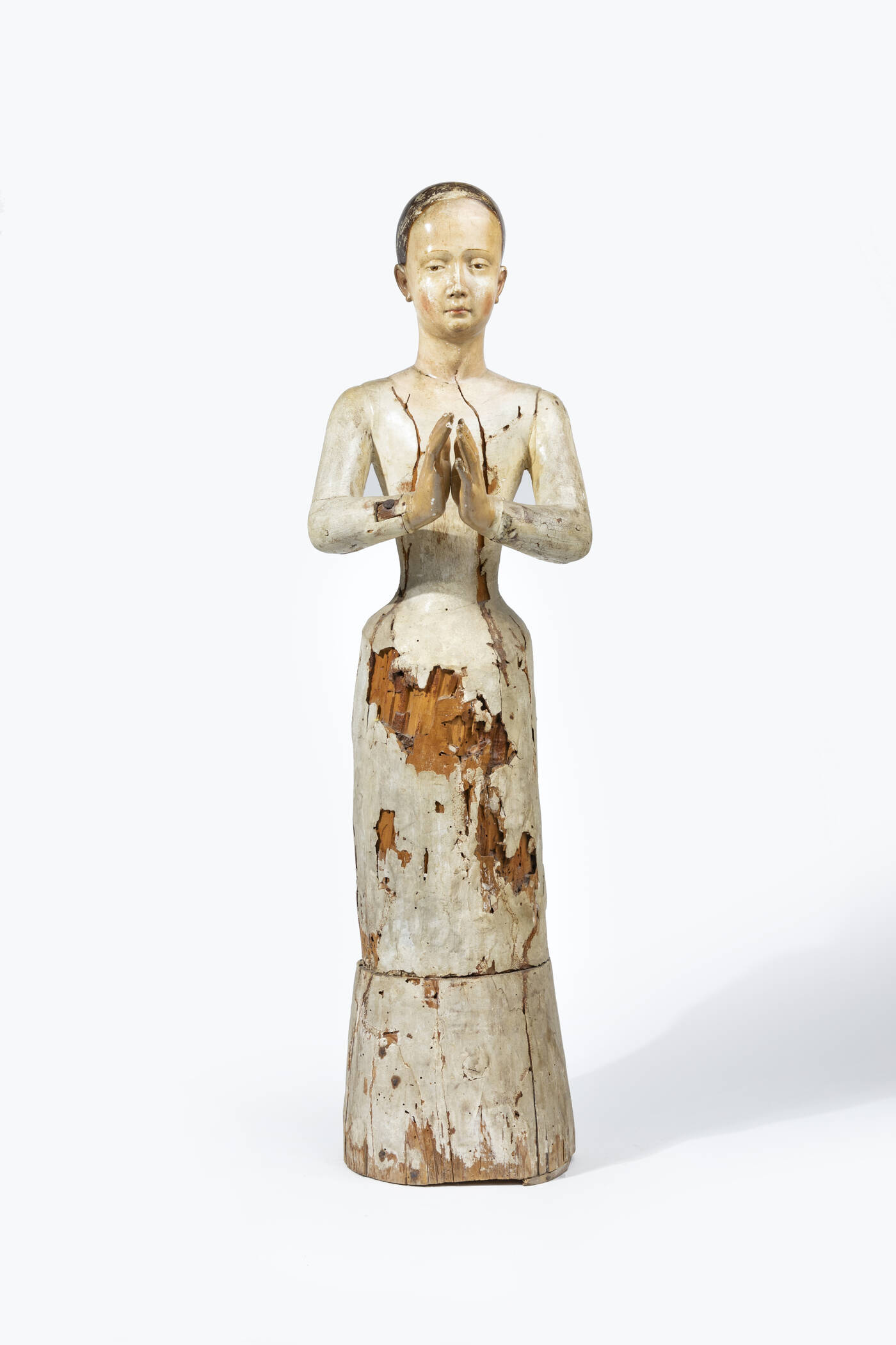 SCULTORE ANONIMO - 'Madonna Votiva' Spagna, XVIII secolo