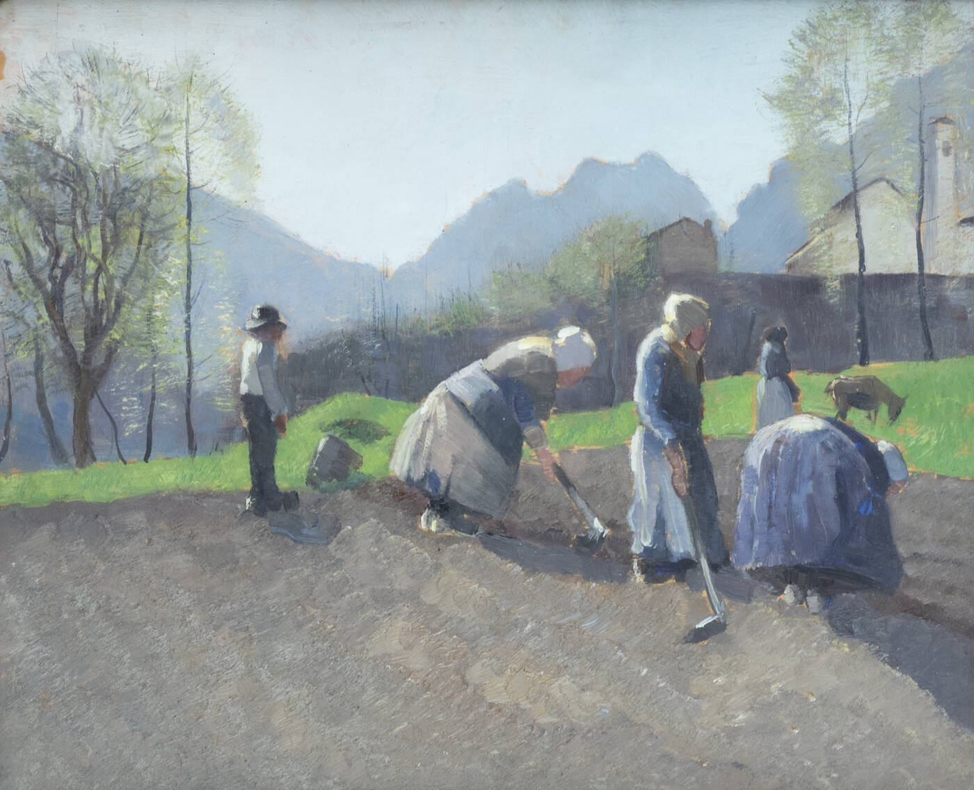 PITTORE ANONIMO - 'Contadine'