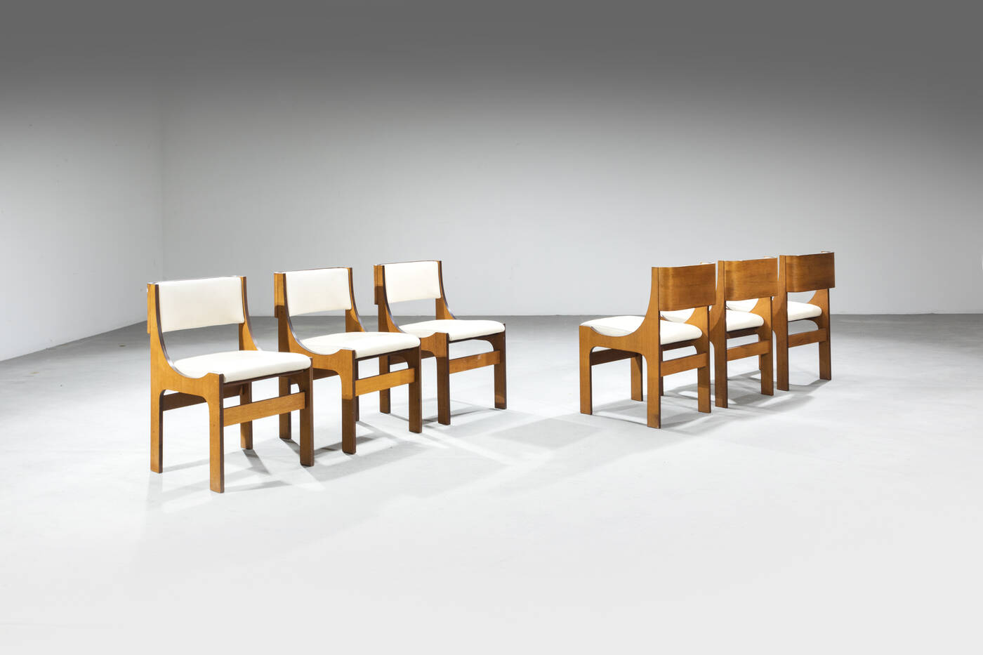  ASNAGHI - Sei sedie mod. 273