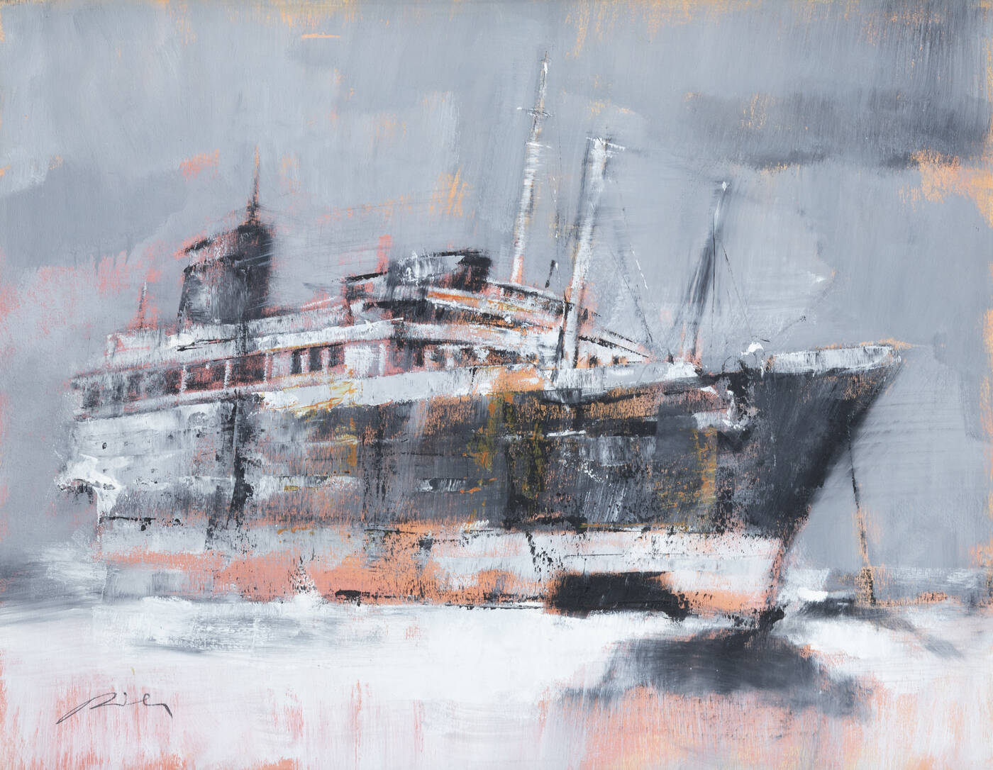 PIER TOFFOLETTI - 'Navi spiaggiate'