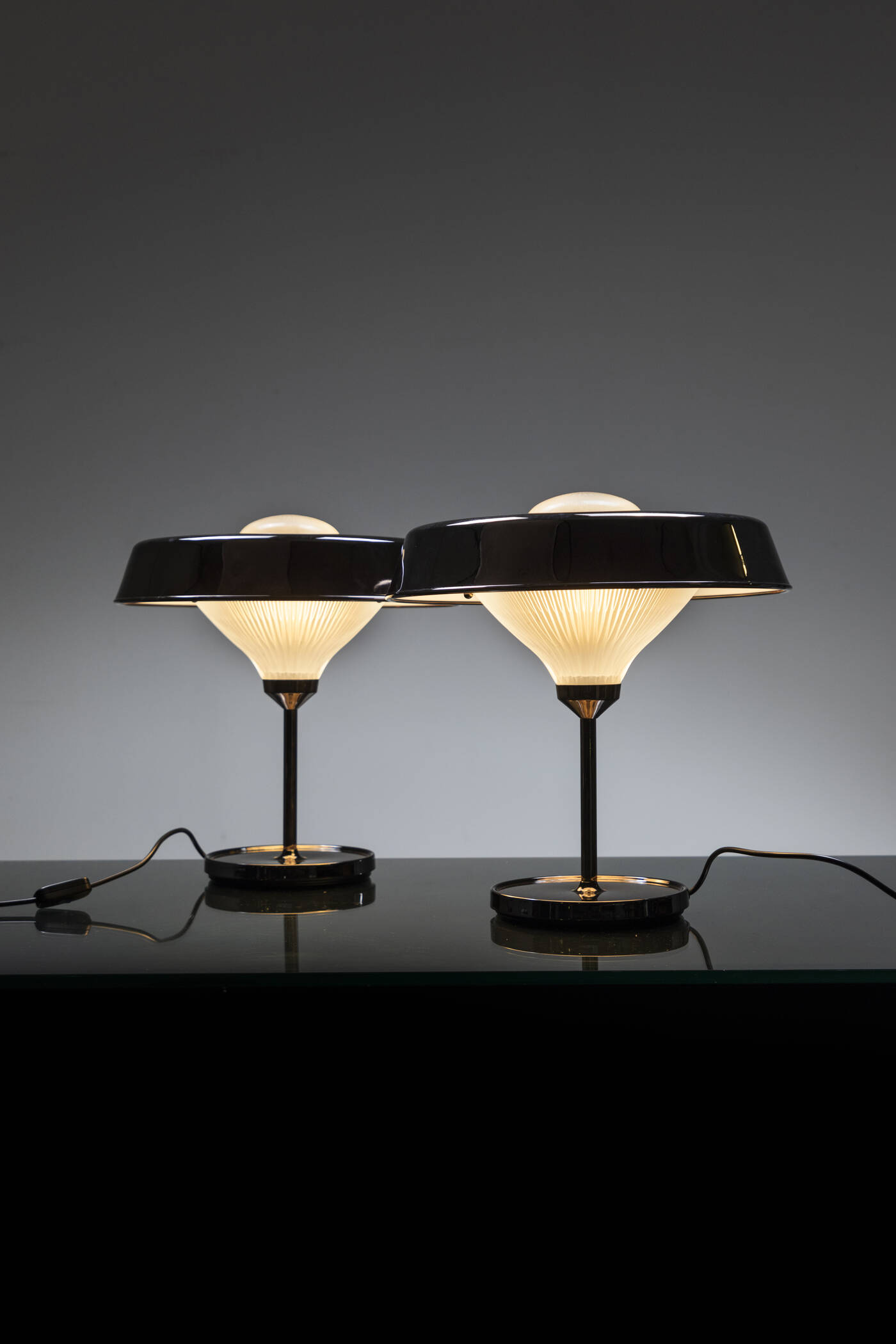 BBPR - Coppia di lampade da tavolo mod. Ro