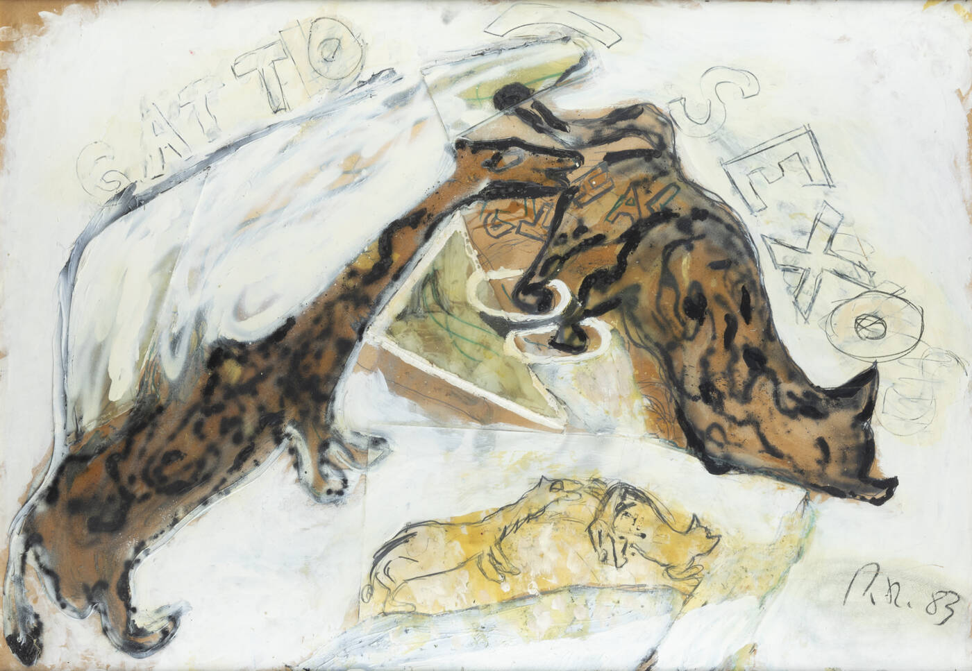 PAUL RENNER - 'Gatto sexo' 1983