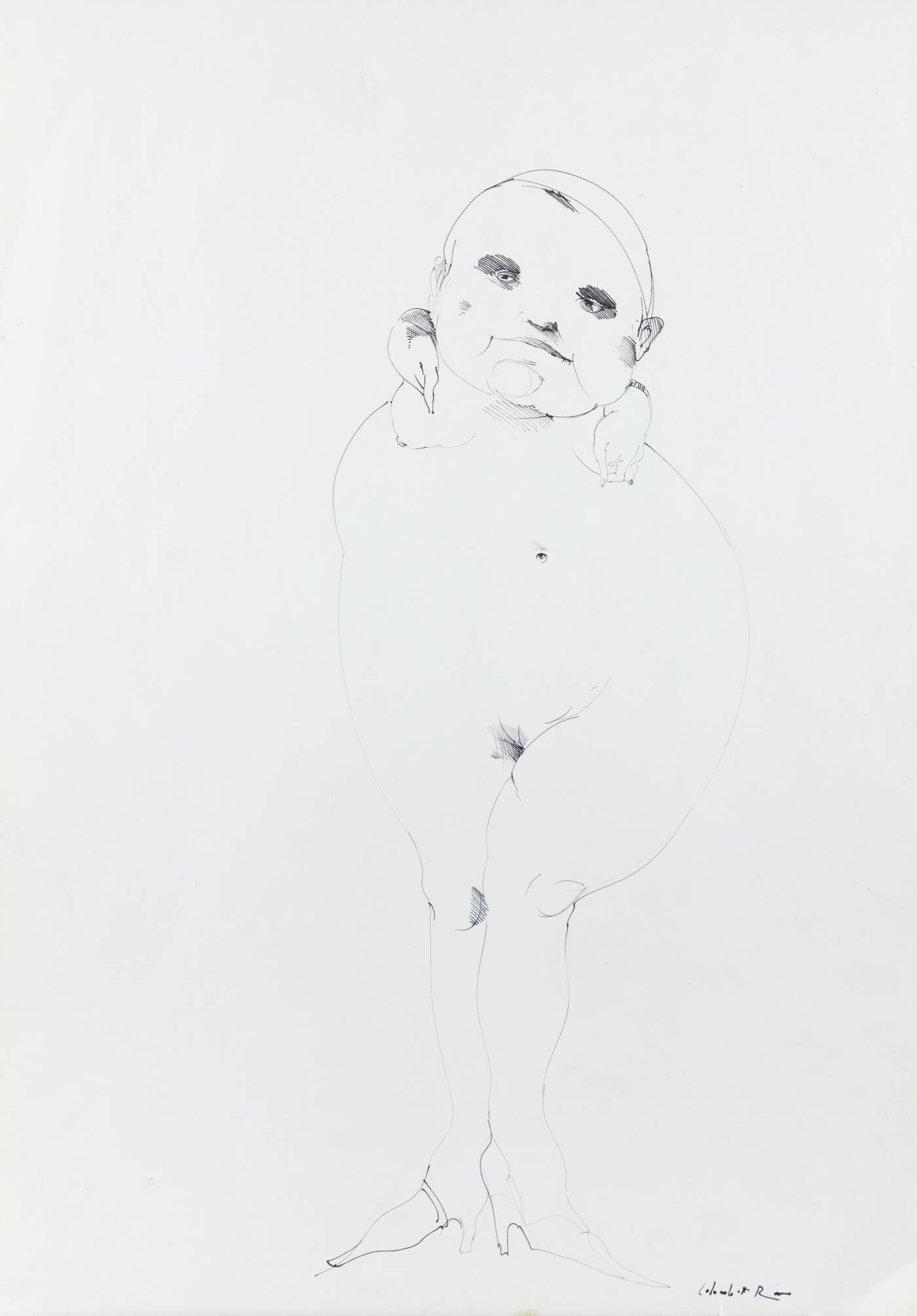 ENRICO COLOMBOTTO ROSSO - 'Figura'